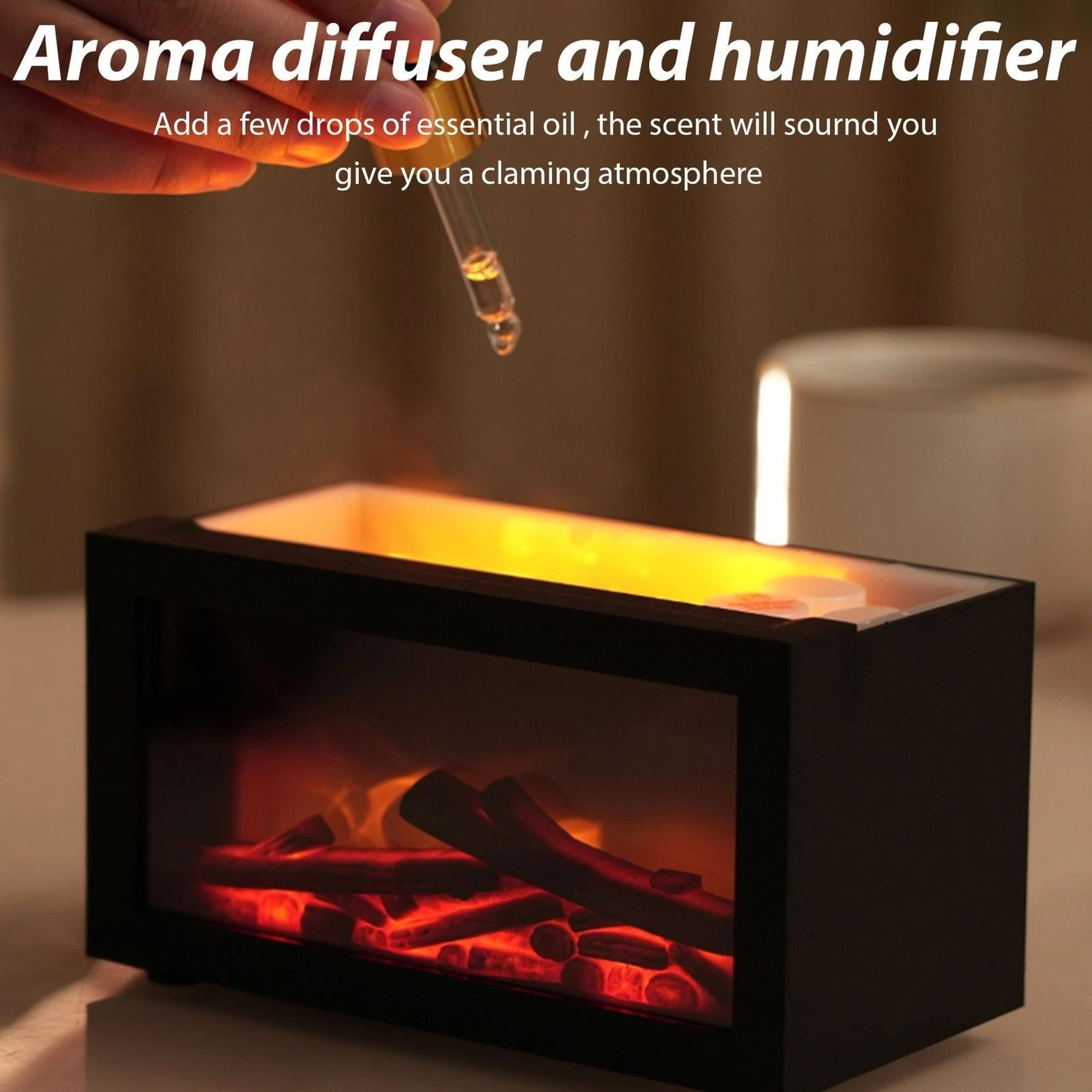 Fireside Glow Aroma Diffuser Humidifier 2