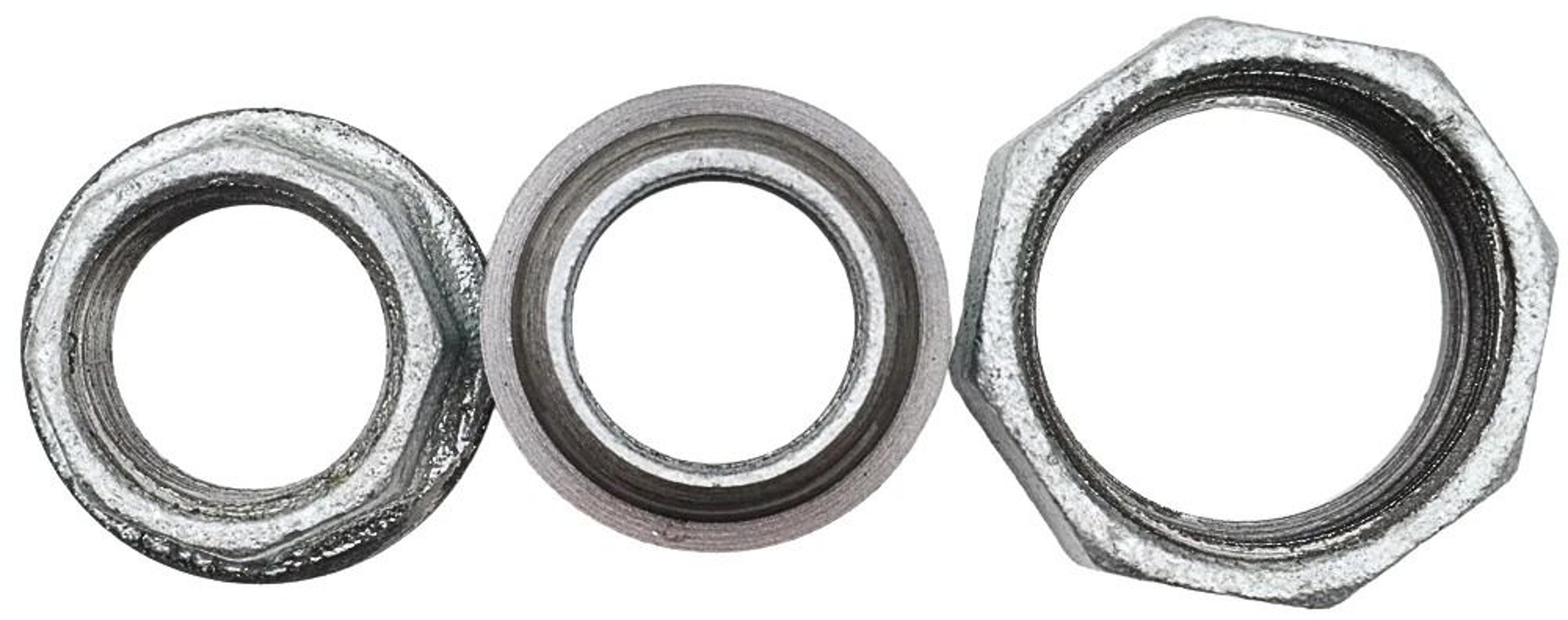 Galvanized Iron Union With Brass Seat 2