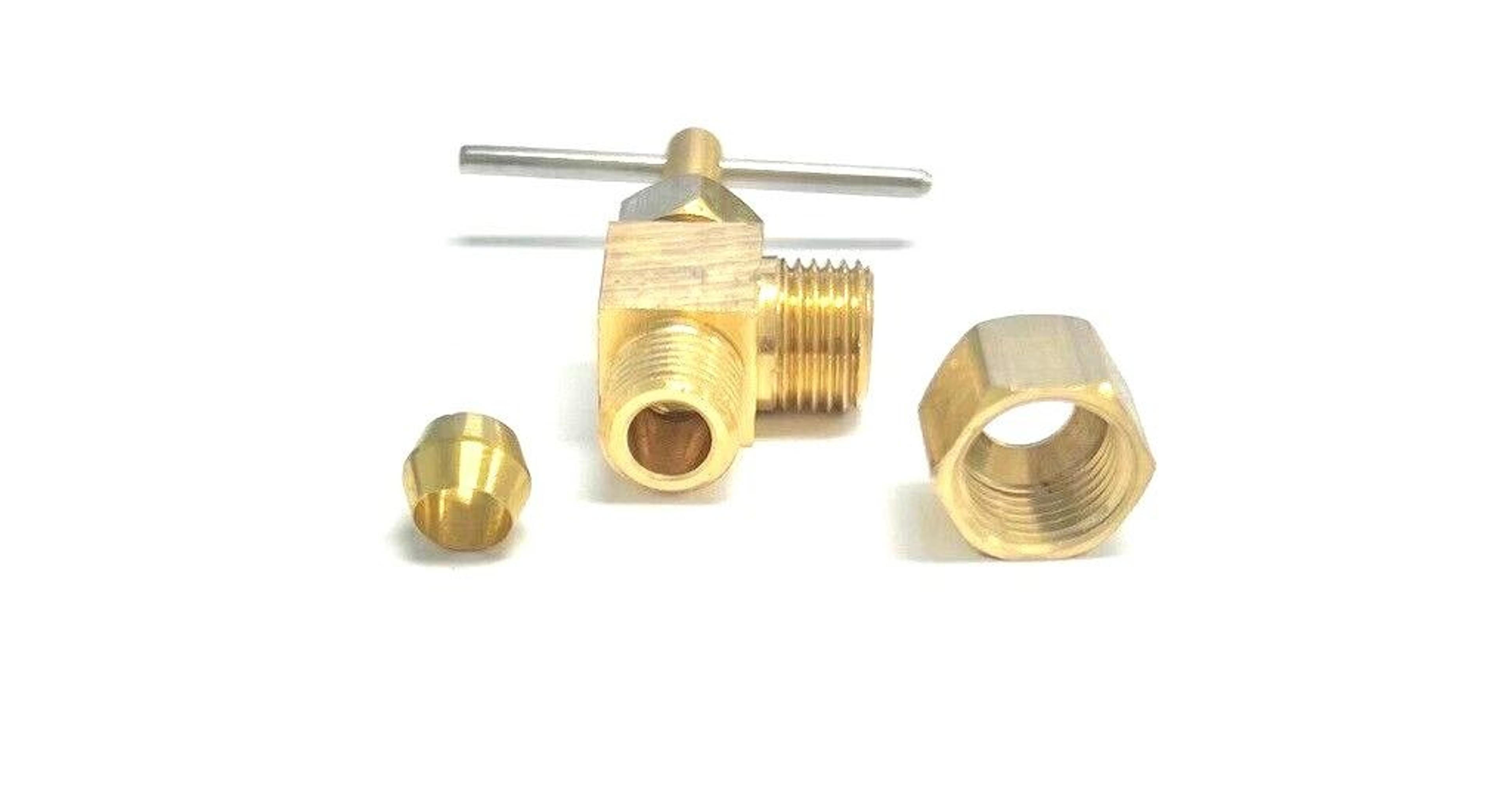 Jones Stephens Lead Free Compression Valve MIP Angle Needle Valve 1