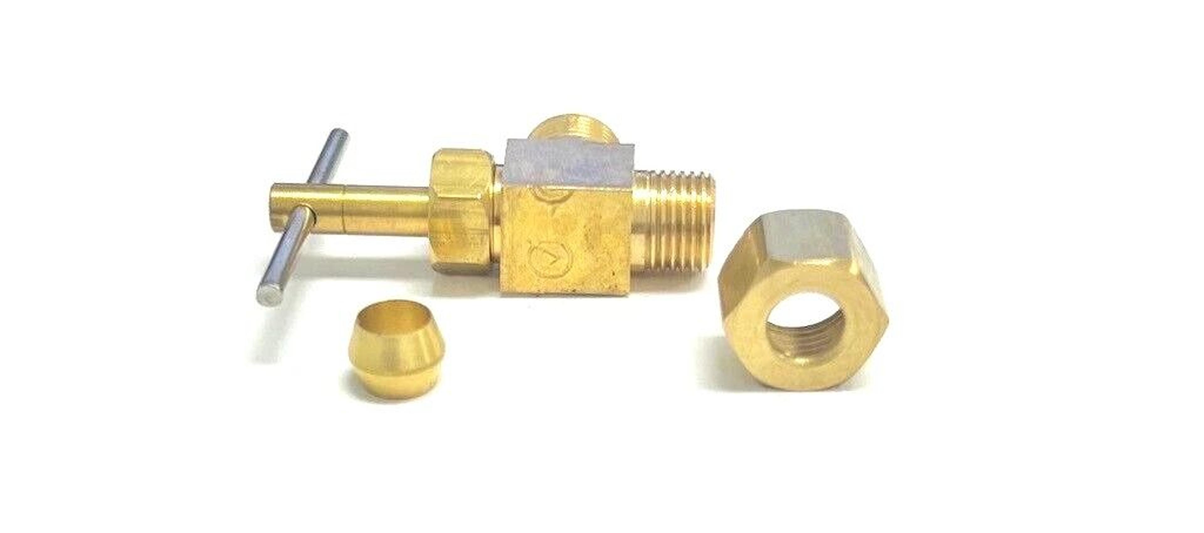 Jones Stephens Lead Free Compression Valve MIP Angle Needle Valve 2