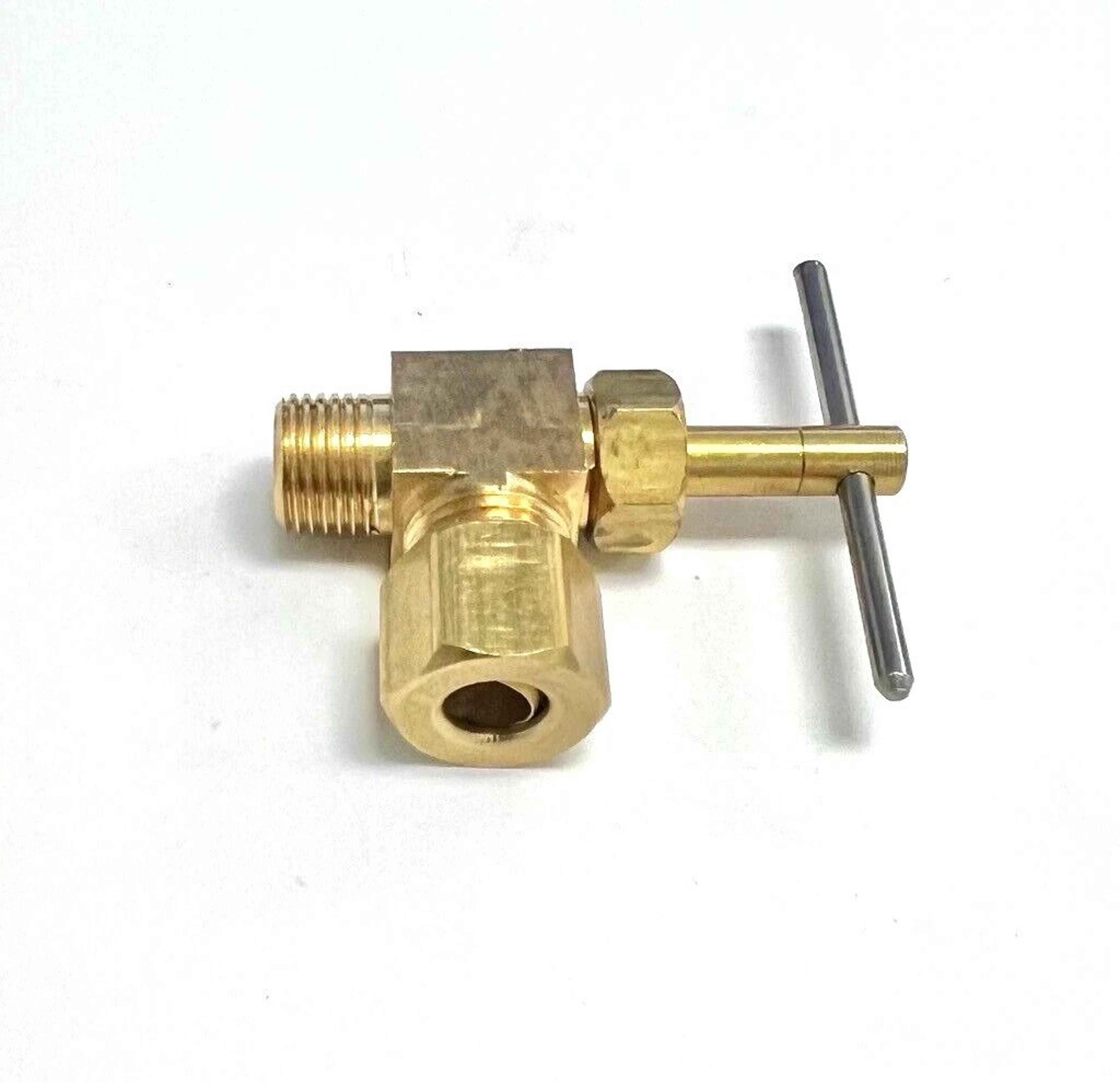 Jones Stephens Lead Free Compression Valve MIP Angle Needle Valve 3