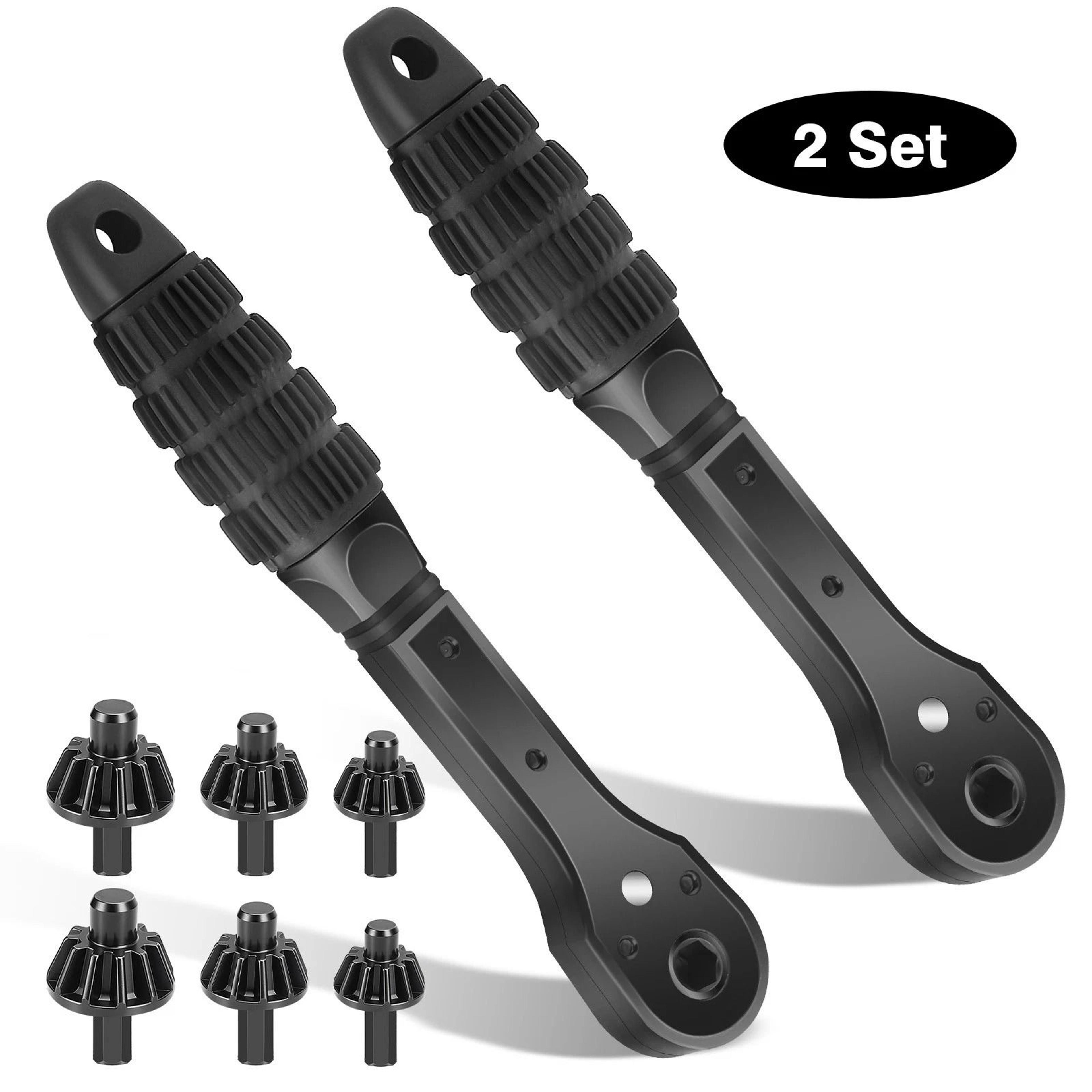 Ratchet Spanner Drill Chuck Key Wrench Universal Chuck Key Replacement For Power Tools 8