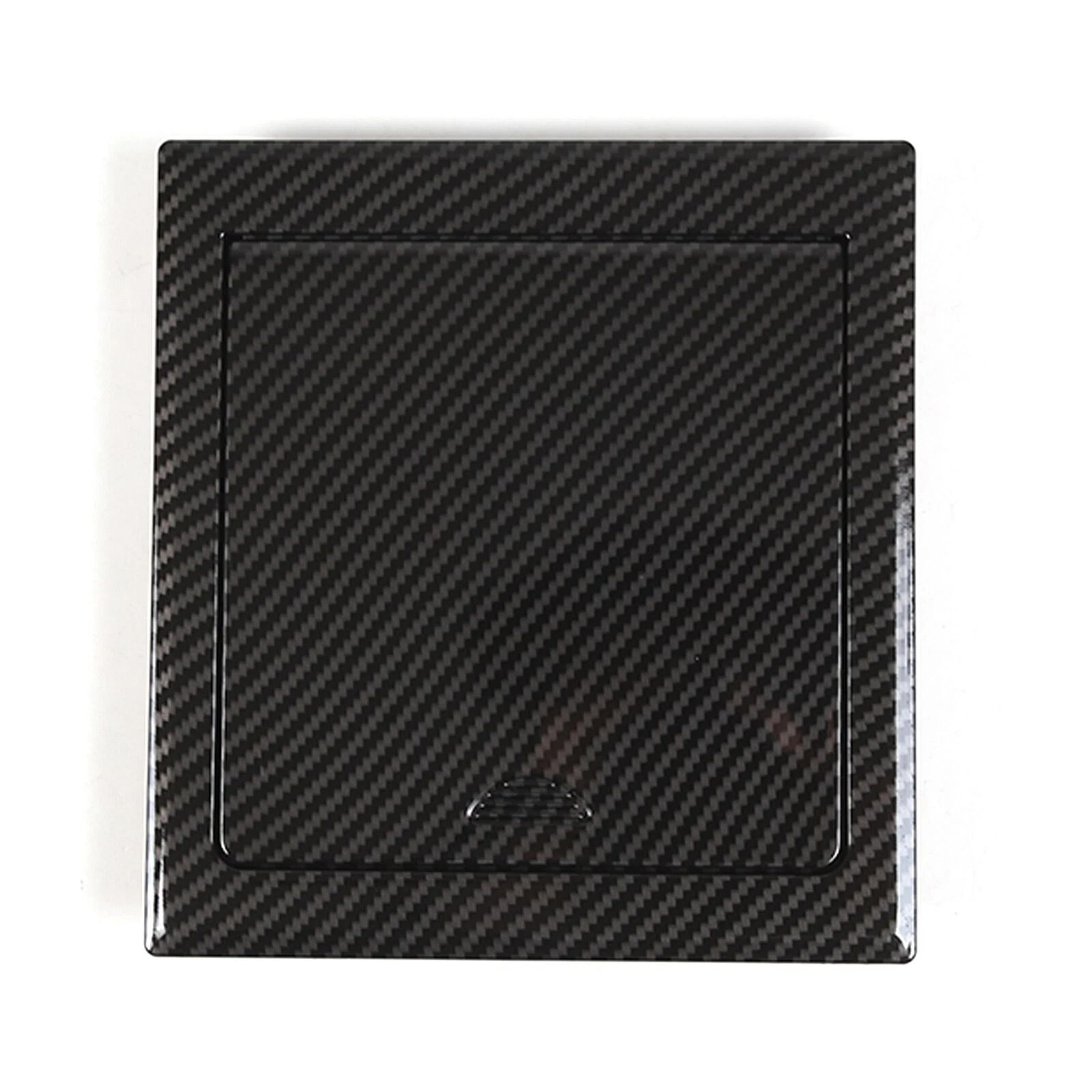 ABS Carbon Console Tray For Toyota Tundra Center Console Armrest Box Storage Solution 4