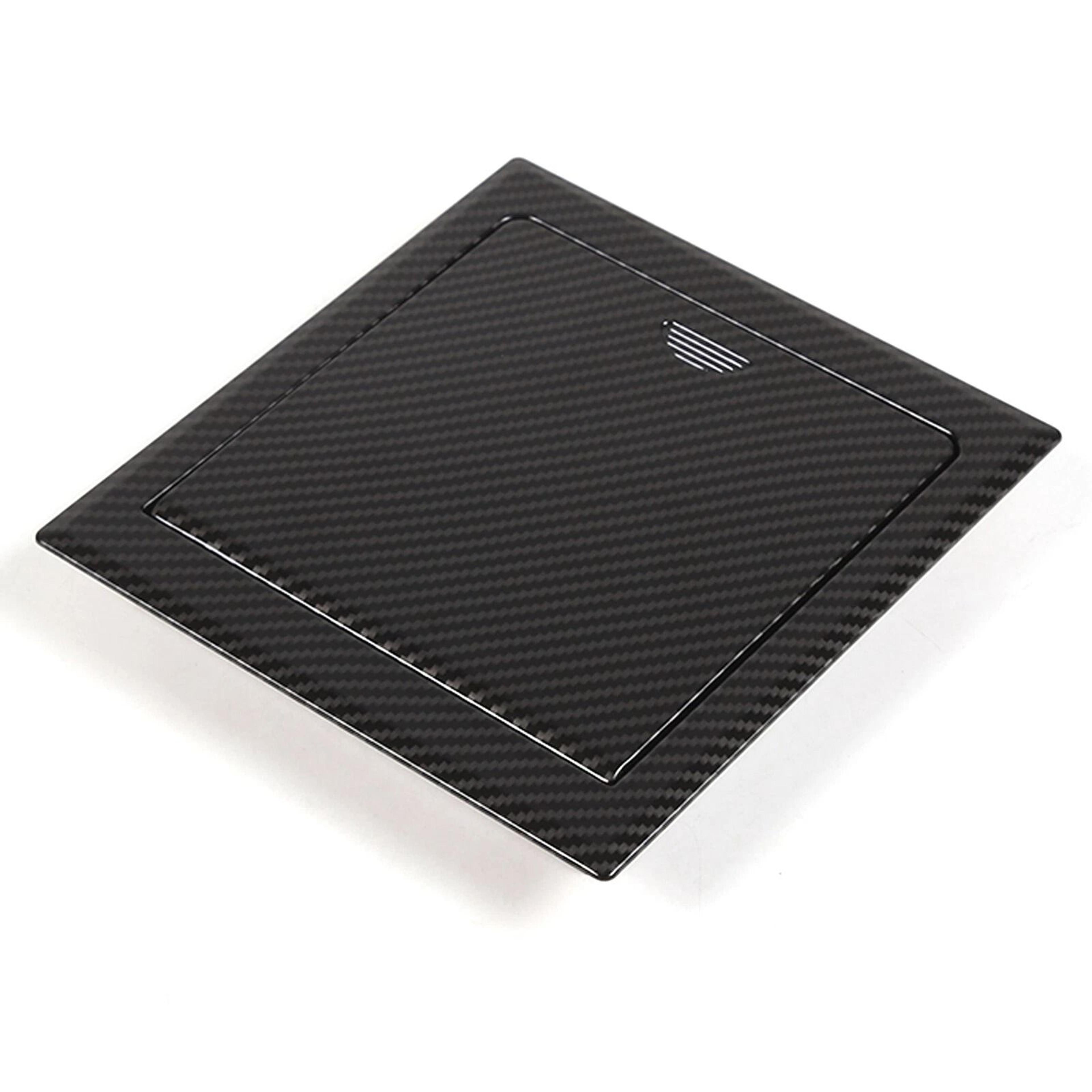 ABS Carbon Console Tray For Toyota Tundra Center Console Armrest Box Storage Solution 6