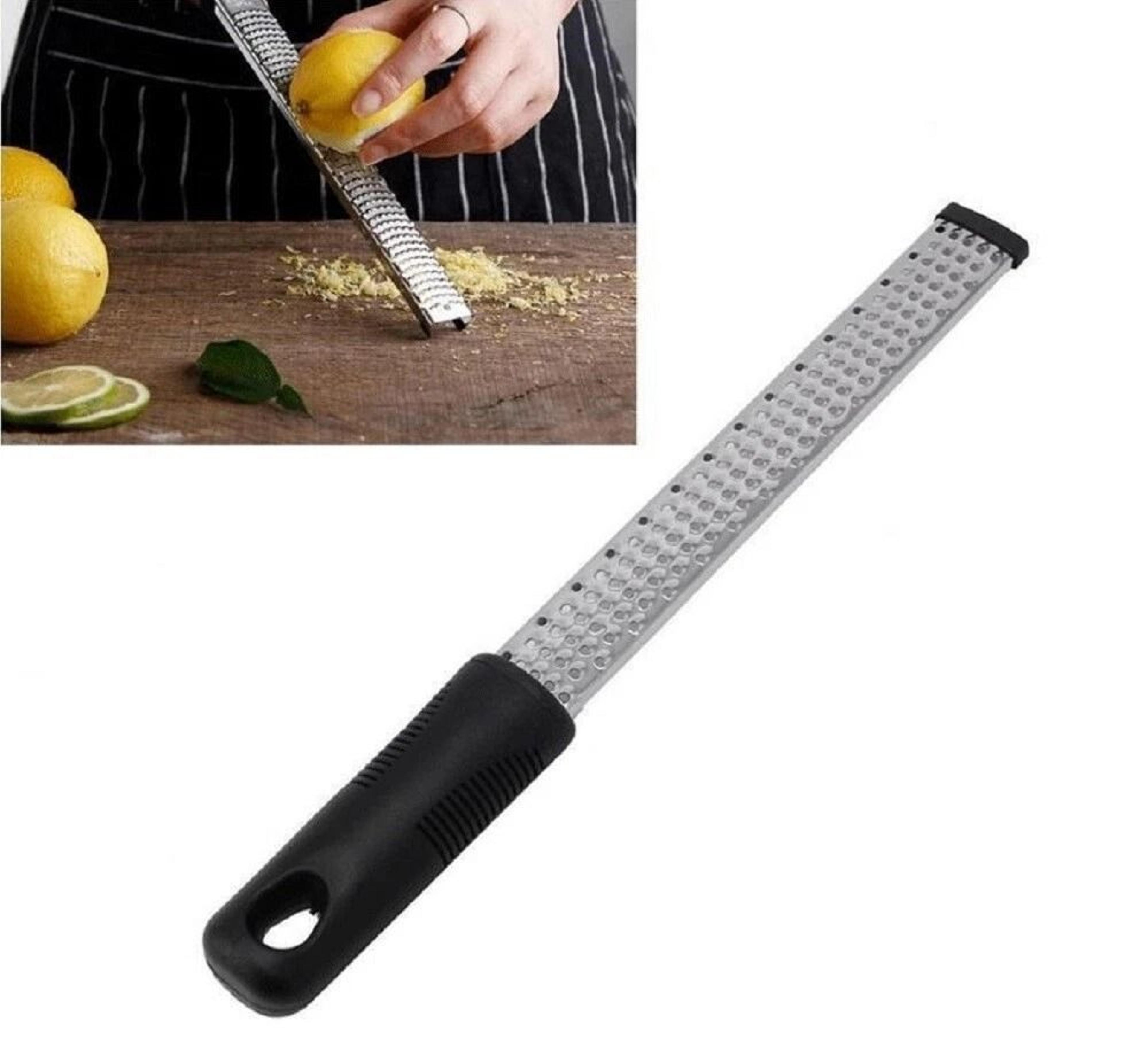 Stainless Steel Citrus Zester  Cheese Grater Tool Premium Fine Shredder For Kitchen Use 8