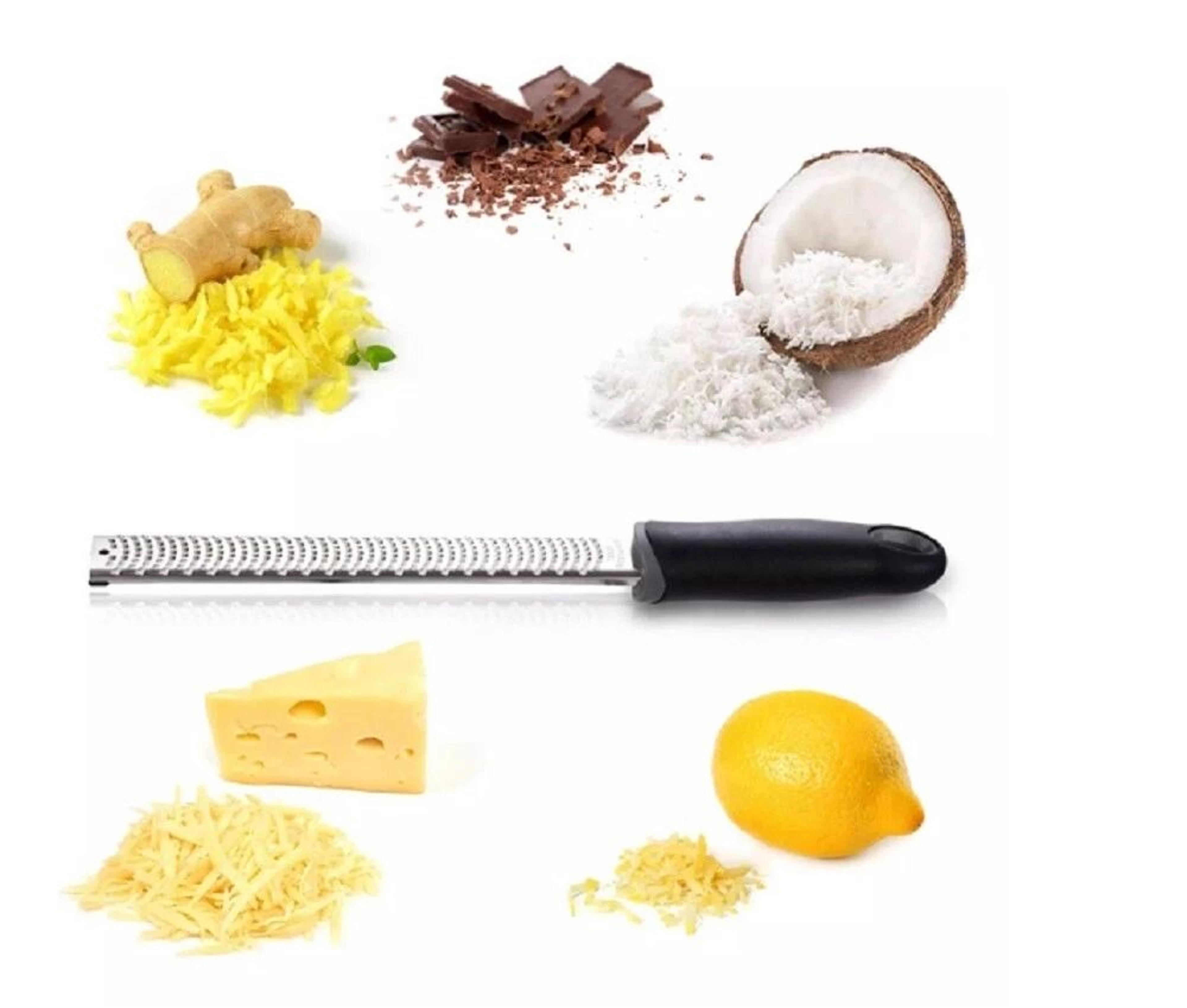 Stainless Steel Citrus Zester  Cheese Grater Tool Premium Fine Shredder For Kitchen Use 7