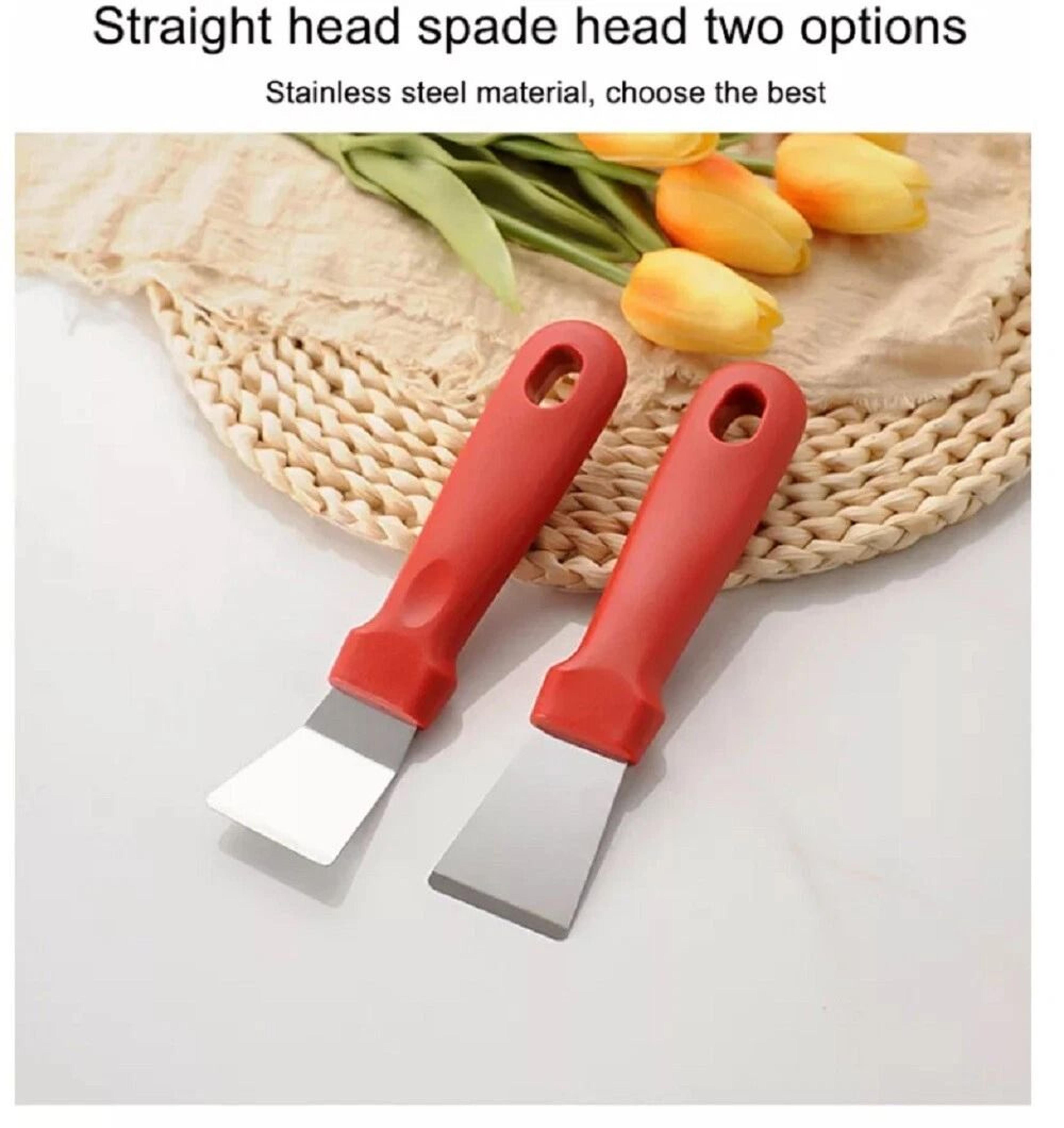 Stainless Steel Spatula Set Multipurpose Scraper  Ice Scoop Shovel For Kitchen 5