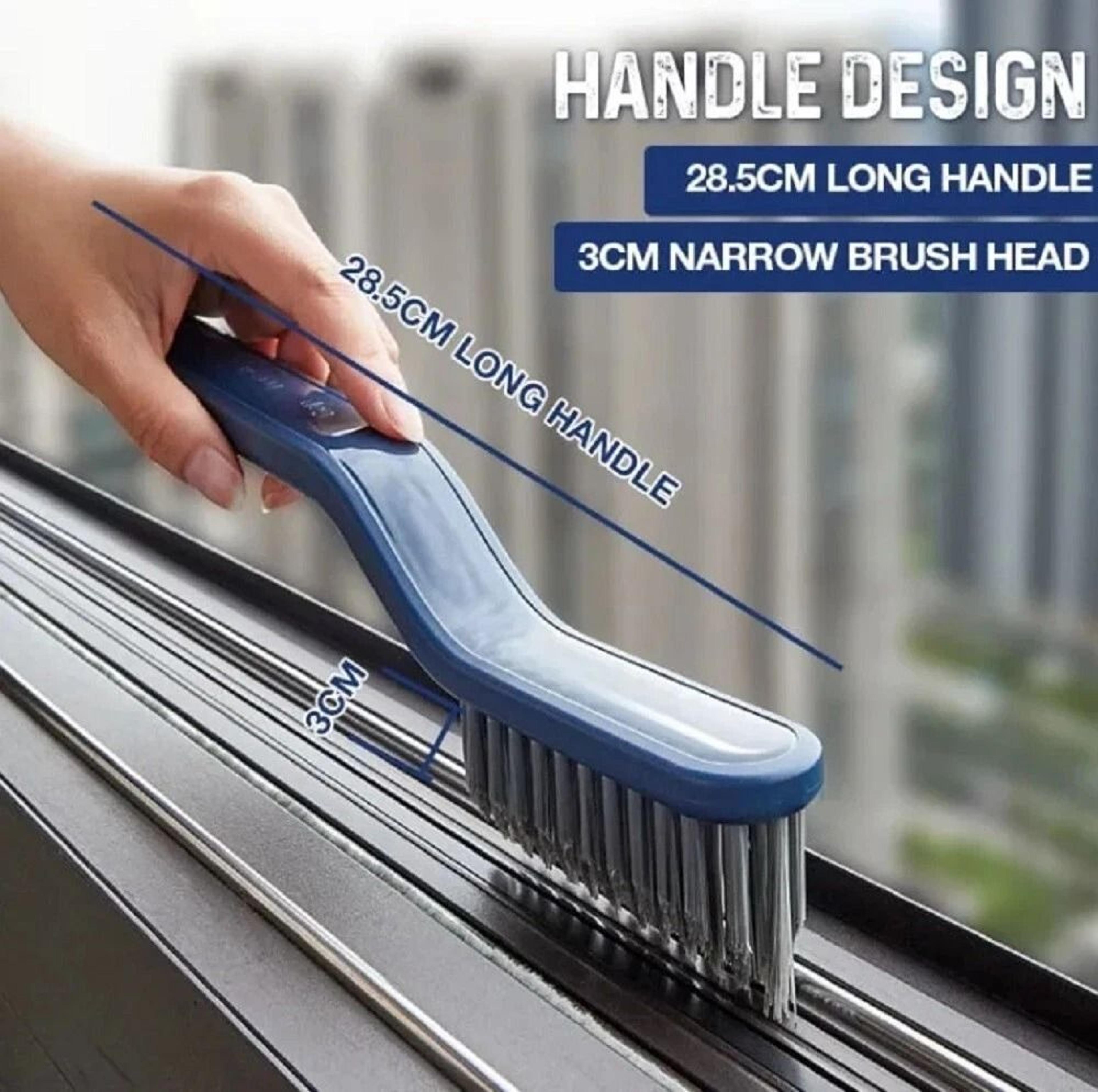 2 In 1 Grout Cleaner Tool For Floor Seam Cleaner  Corner Brush Cleaner Perfect For Kitchen  Bath 7