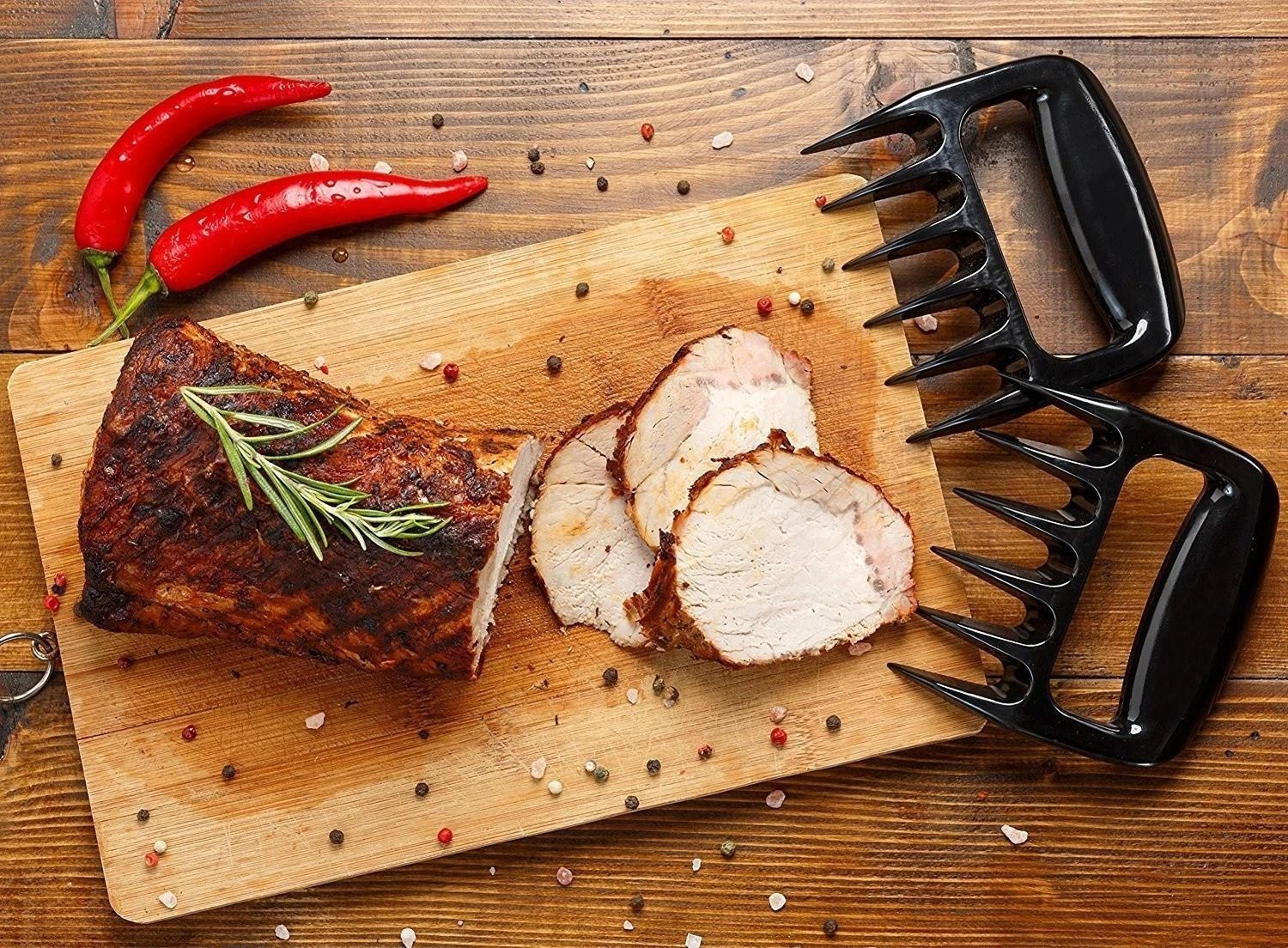 Heavy Duty BBQ Meat Claws Pulled Pork Shredder Forks 2Pack 2