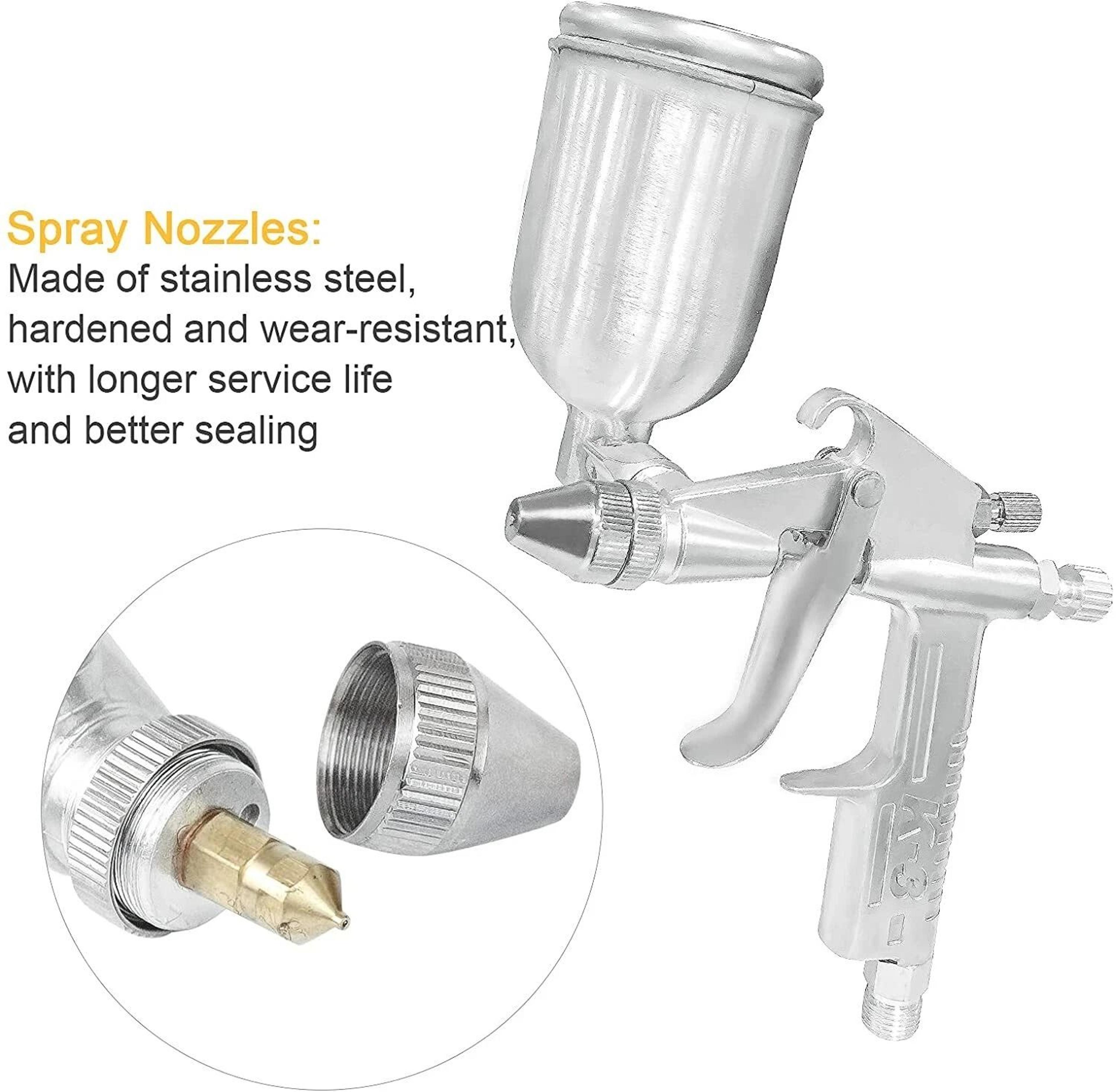 K 3 Mini Spray Gun Gravity Feed Touch Up Paint Sprayer 2