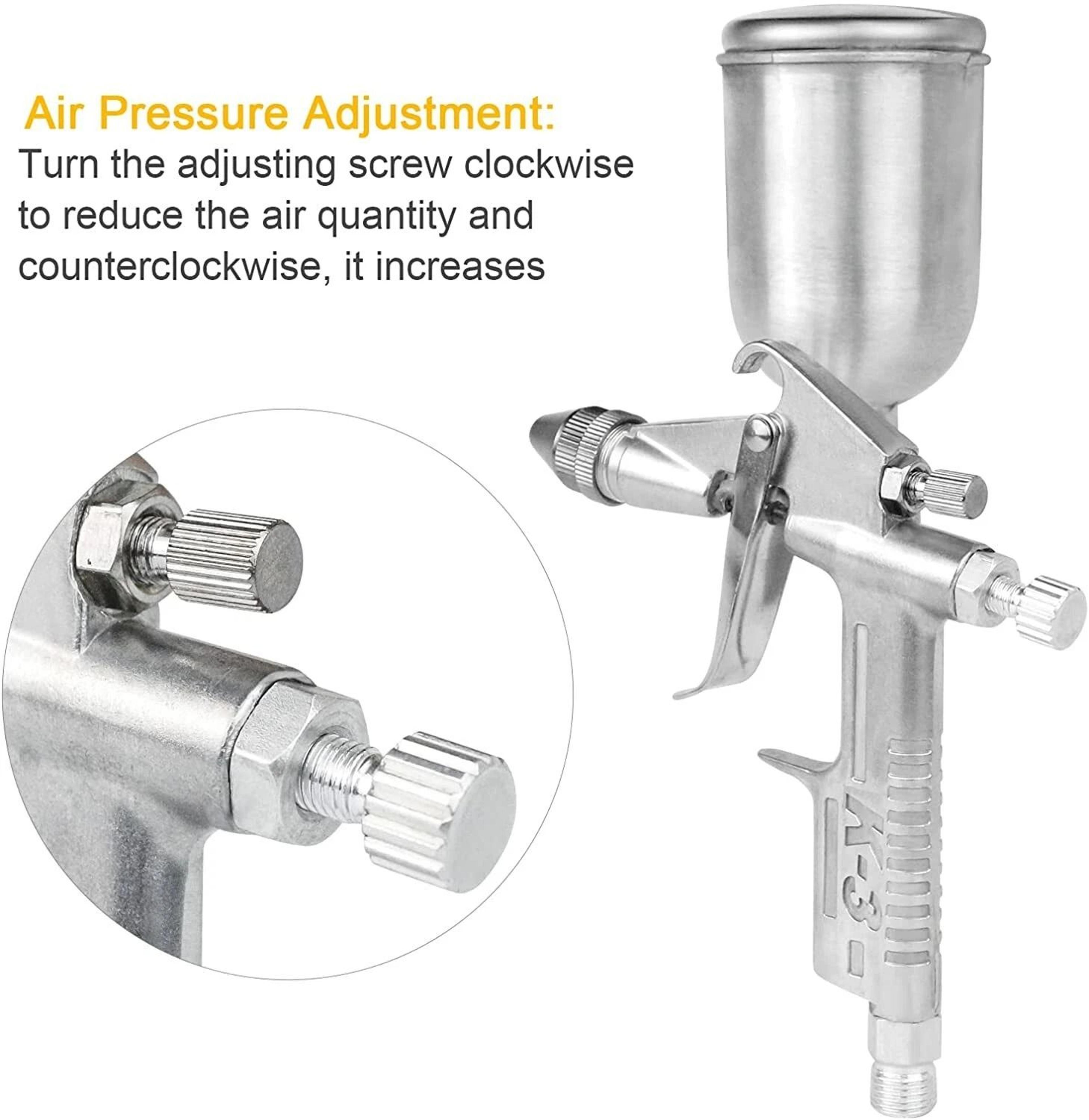 K 3 Mini Spray Gun Gravity Feed Touch Up Paint Sprayer 3