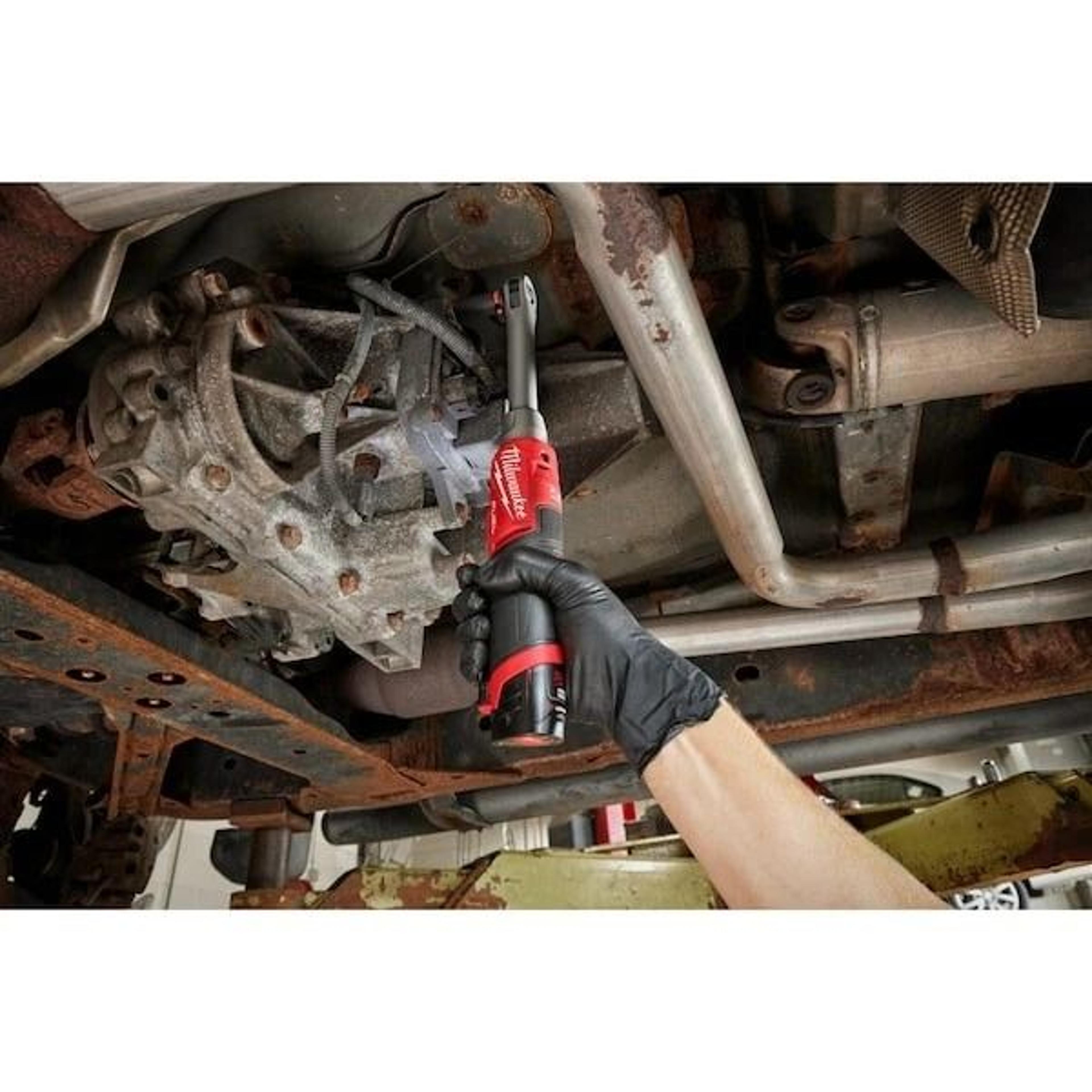 m12 fuel extended reach high speed cordless ratchet tool only