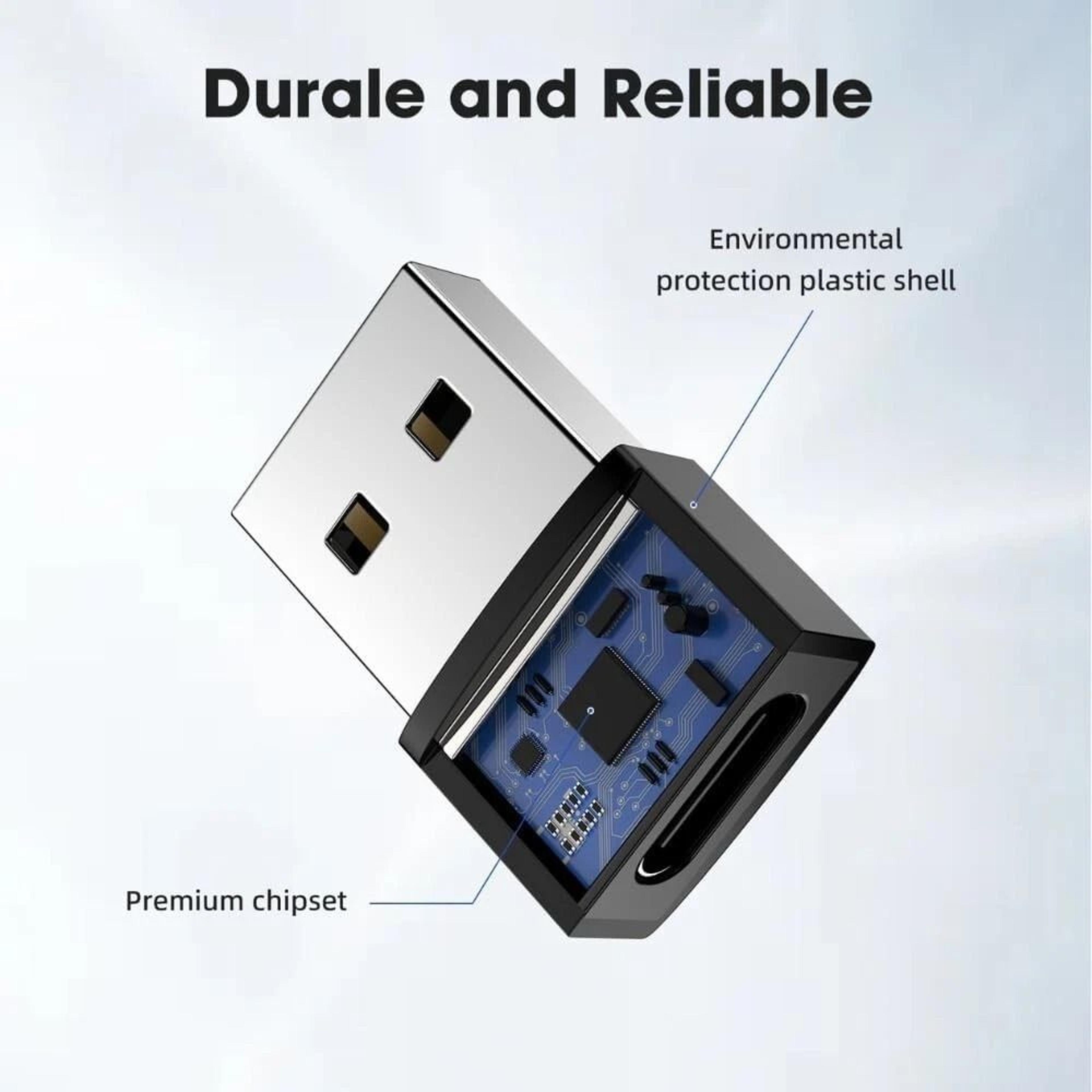 USB C Female To USB A Male Adapter USB Type C Converter OTG Connector 5