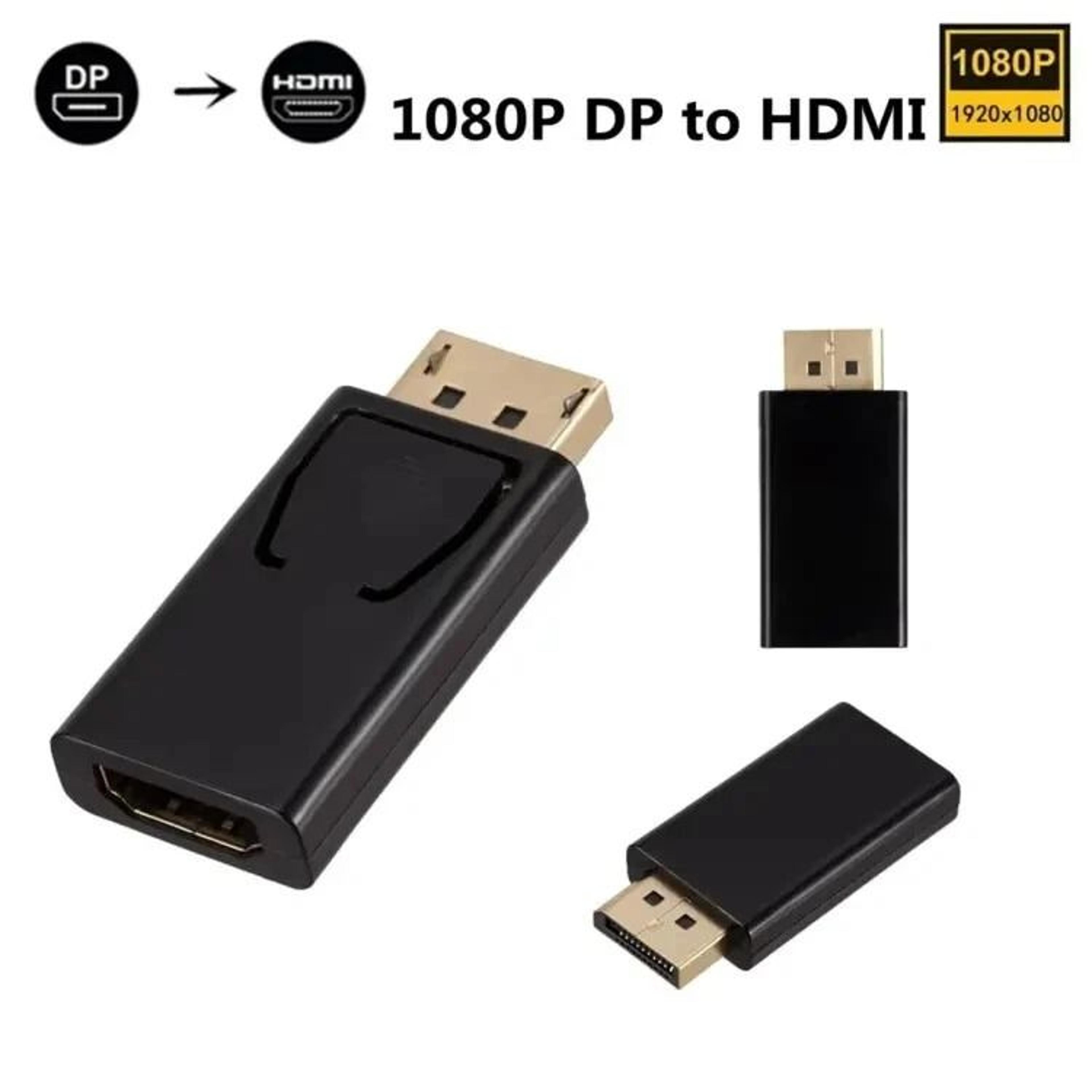 DisplayPort To HDMI Adapter For Monitor And TV DP Male To HDMI Female Converter 8
