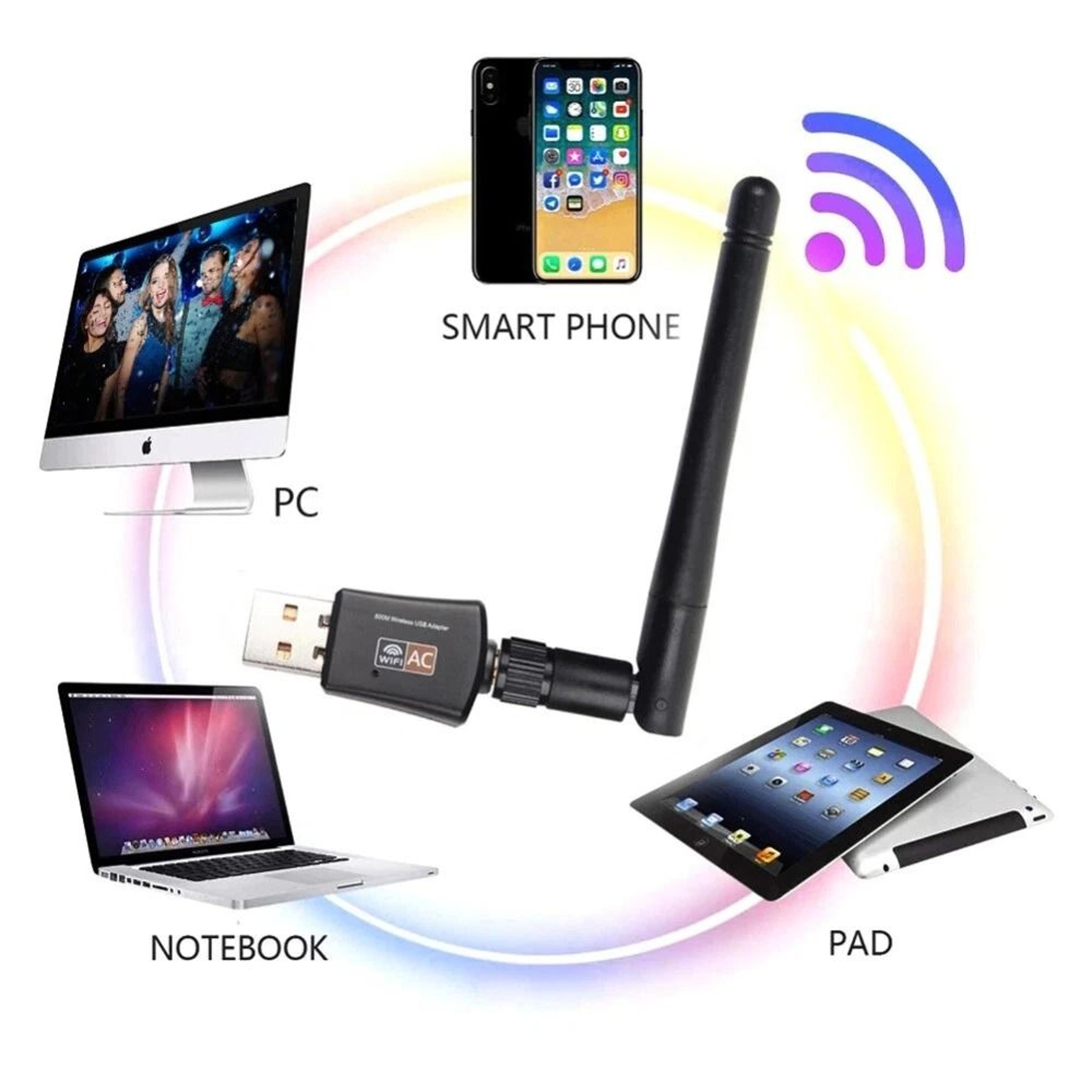 USB WiFi Adapter Dual Band Wireless USB Adapter For PC And Laptop 8