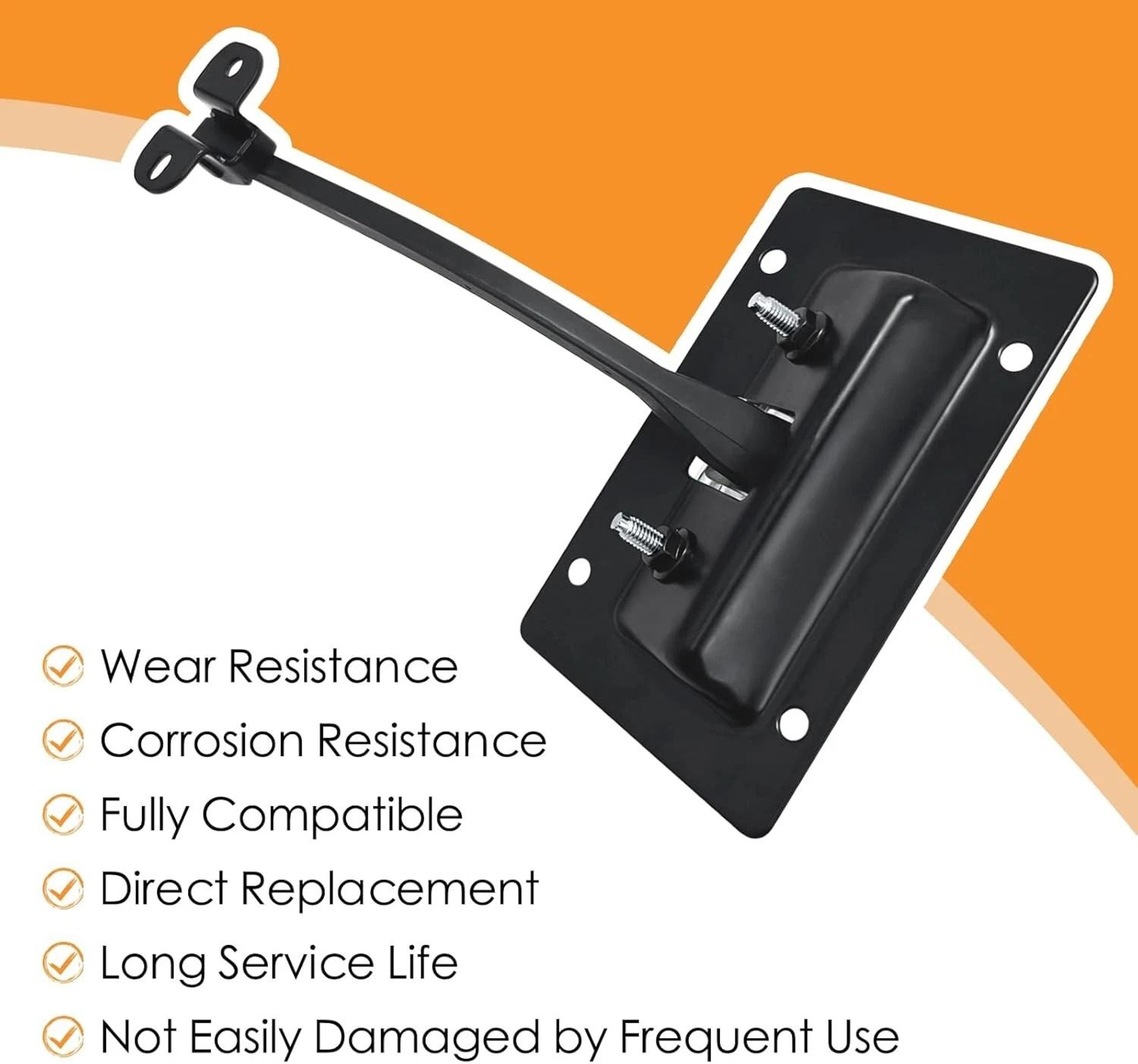 Jeep Wrangler JK Tailgate Check Strap Retaining Arm Rear Gate Replacement 12