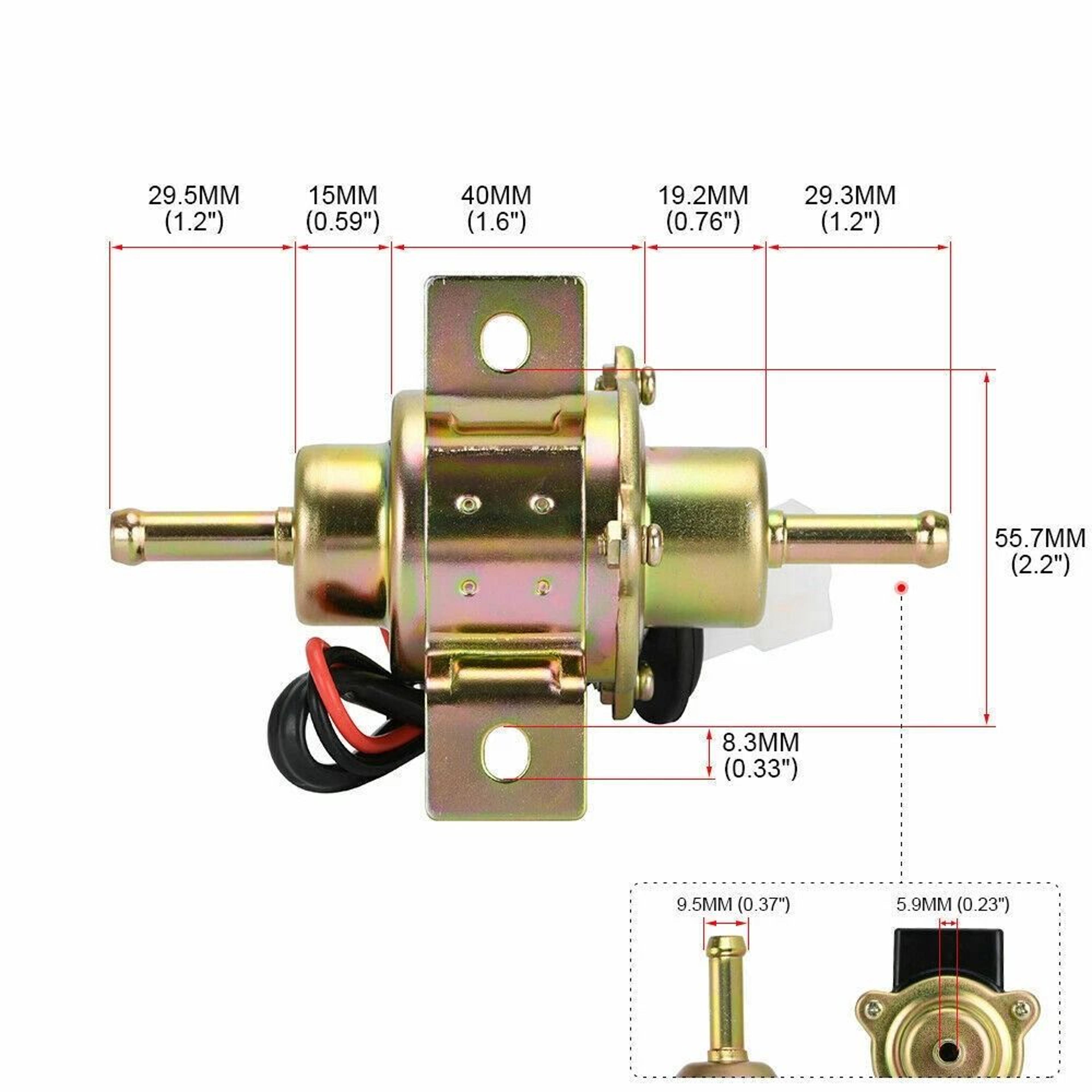 Diesel Fuel Pump For Kubota Yanmar Cub Cadet 8