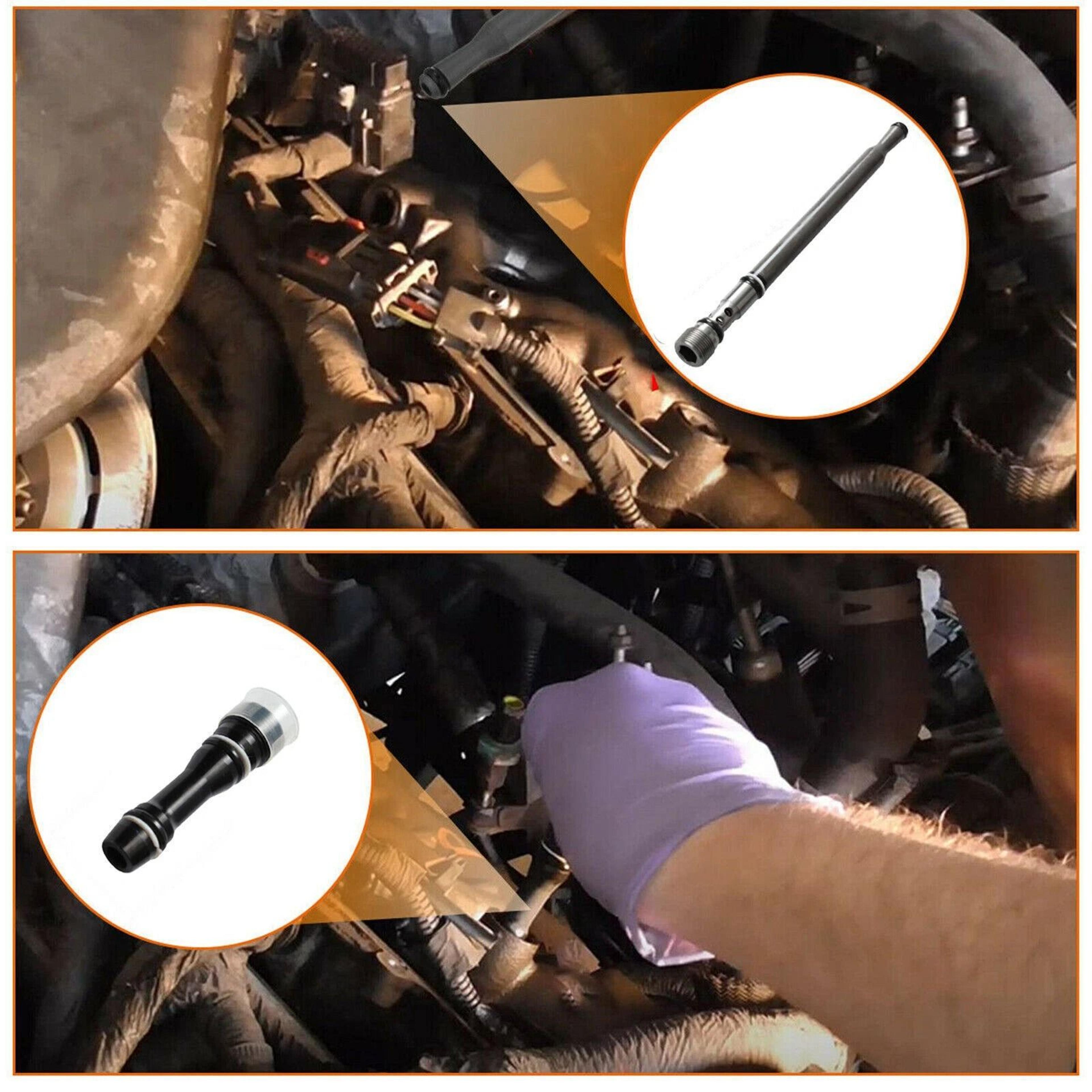 Updated Powerstroke Stand Pipe Dummy Plug Kit For Ford Diesel 5