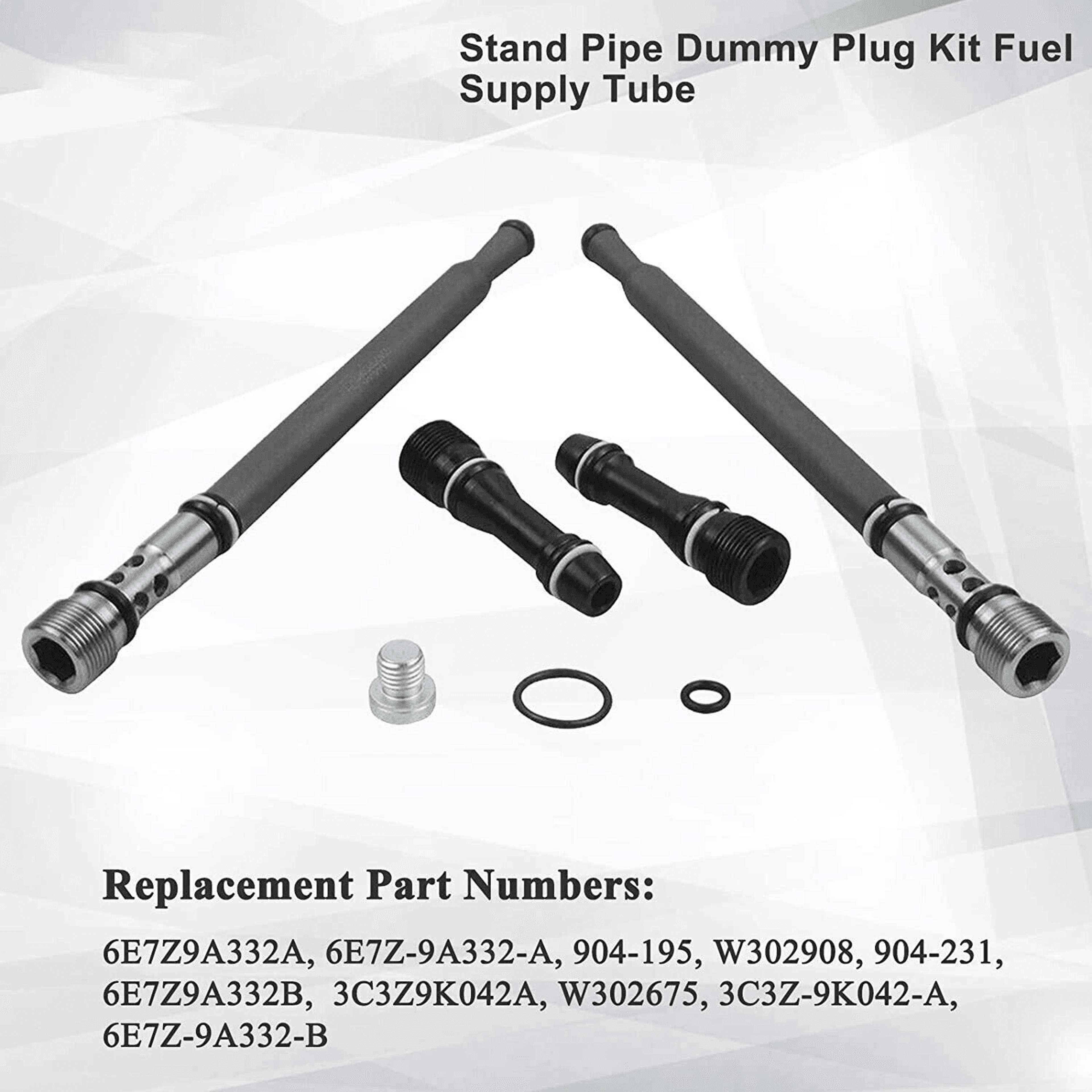 Updated Powerstroke Stand Pipe Dummy Plug Kit For Ford Diesel 9