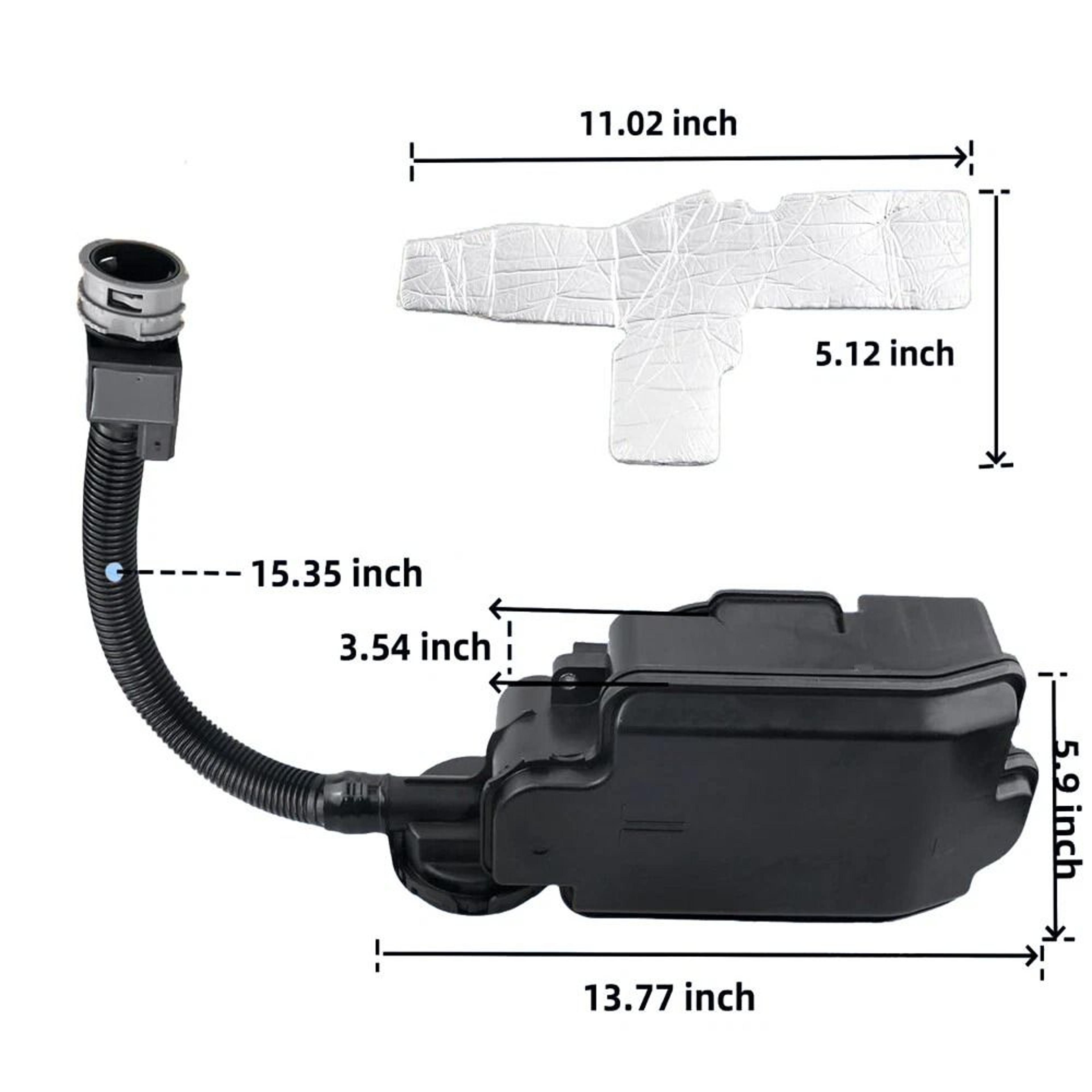 Oil Separator For Ford Powerstroke CCV Direct Replacement 15