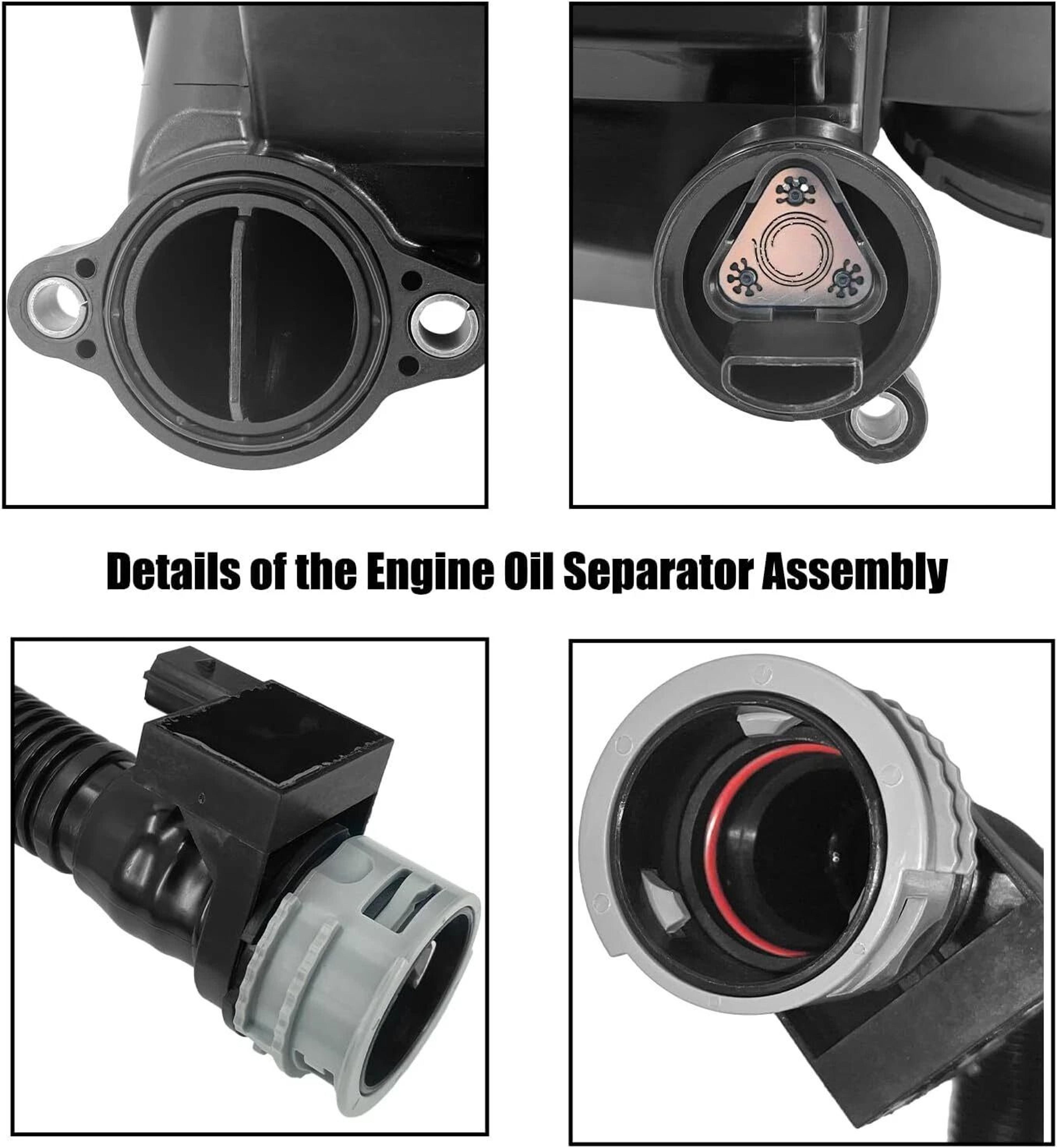 Oil Separator For Ford Powerstroke CCV Direct Replacement 8