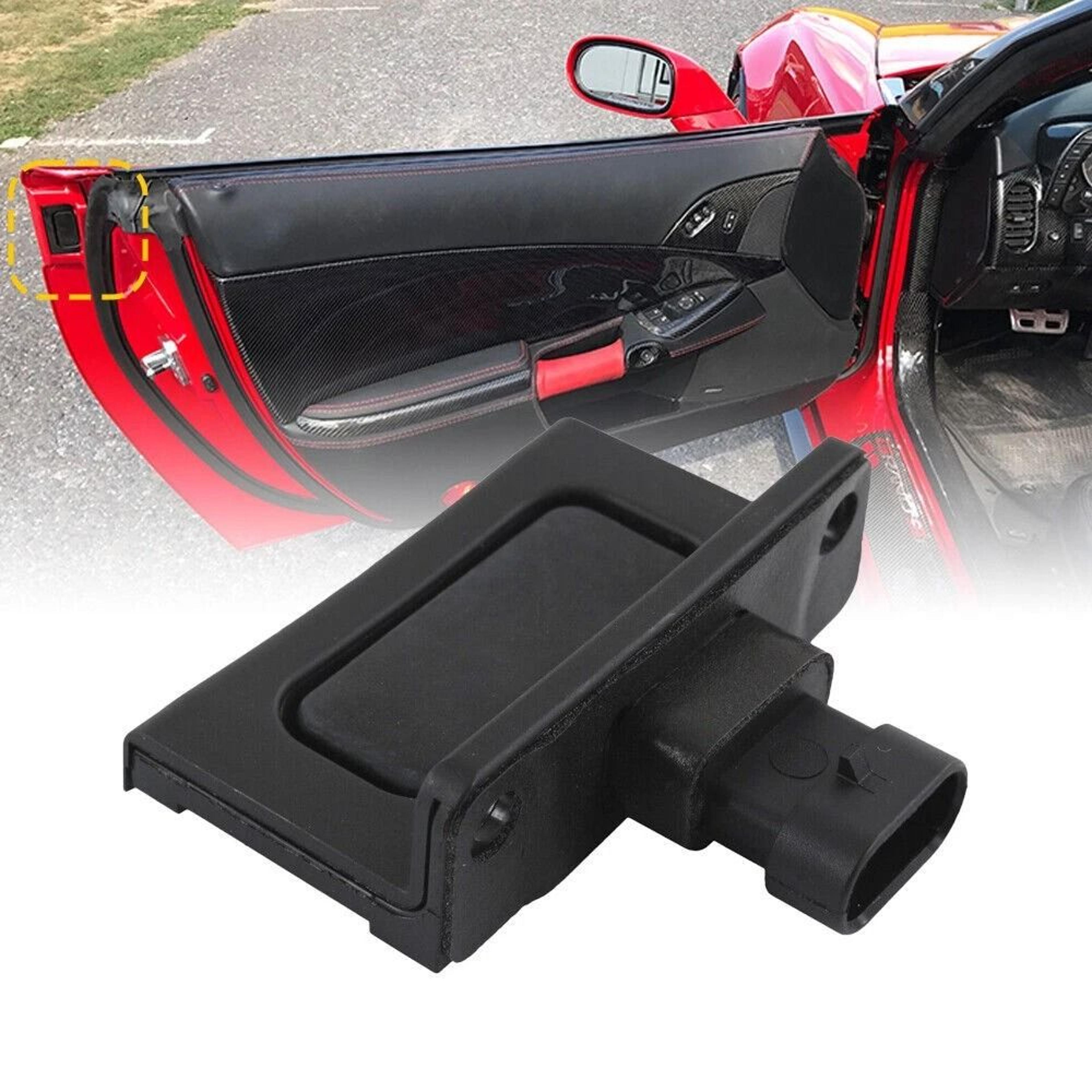 c6 corvette exterior door release switch pad set for chevrolet corvette