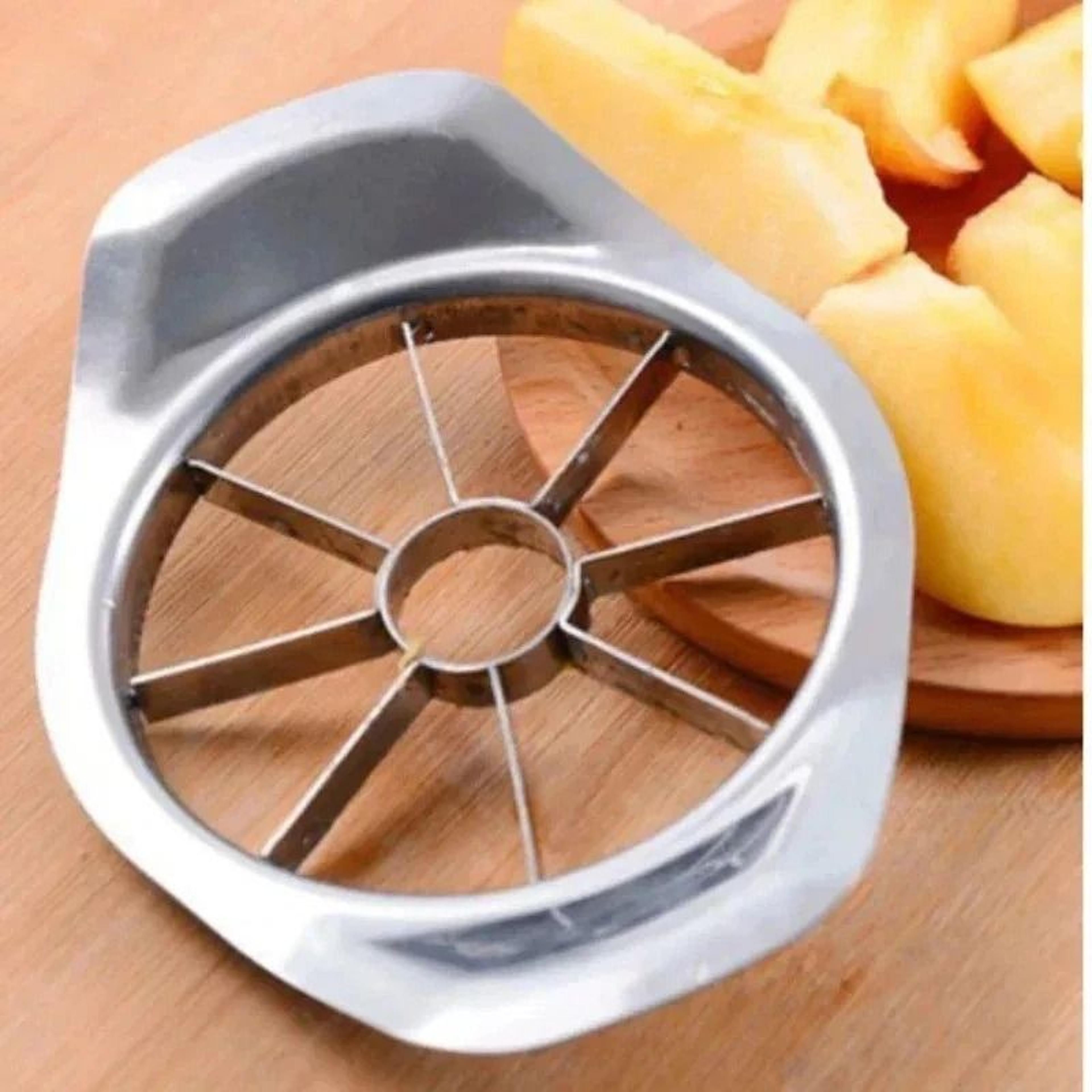 Stainless Steel Apple Slicer And Corer With Comfort Grip Handles Fruit Cutter 2