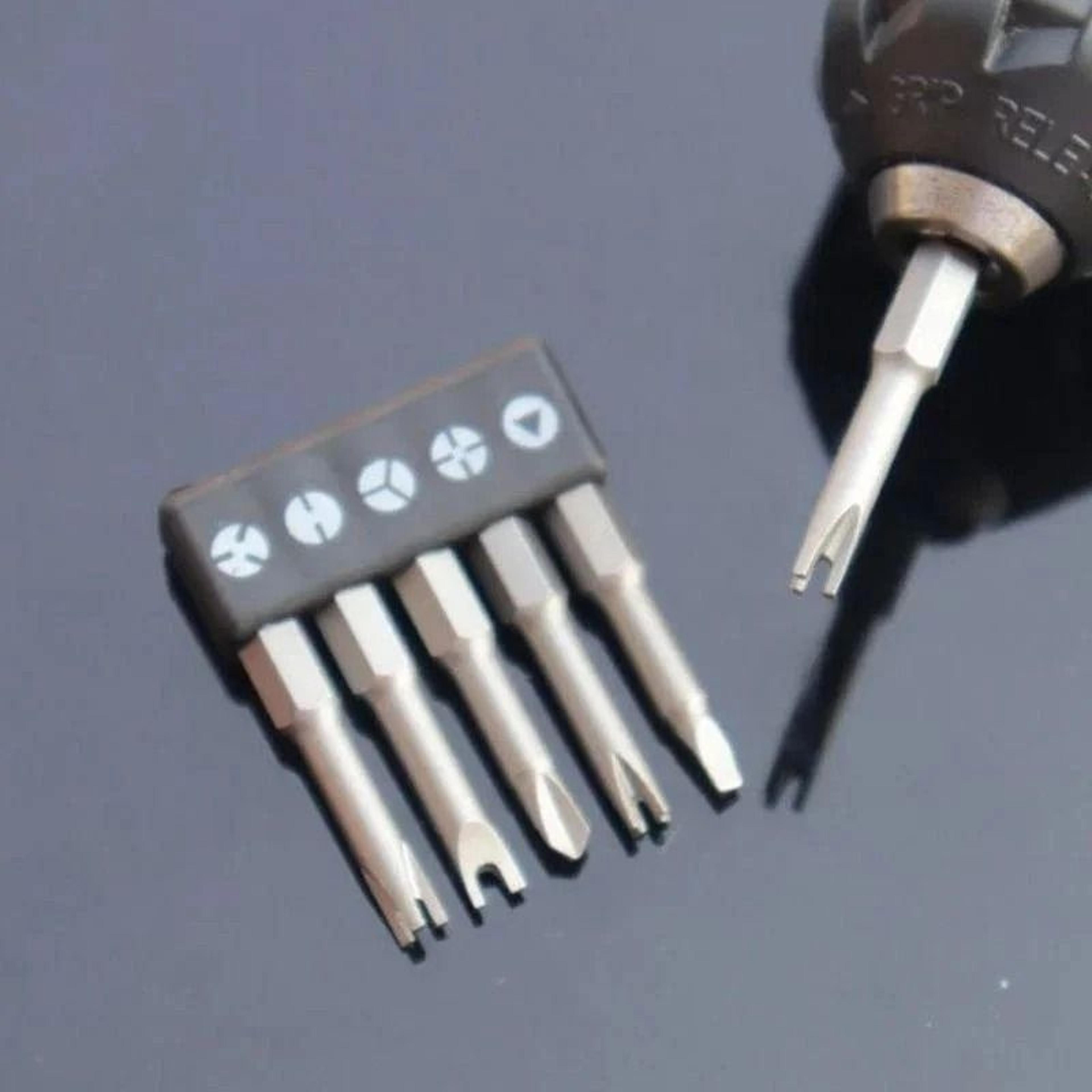 security screwdriver bits set u y triangle 3 point repair tool