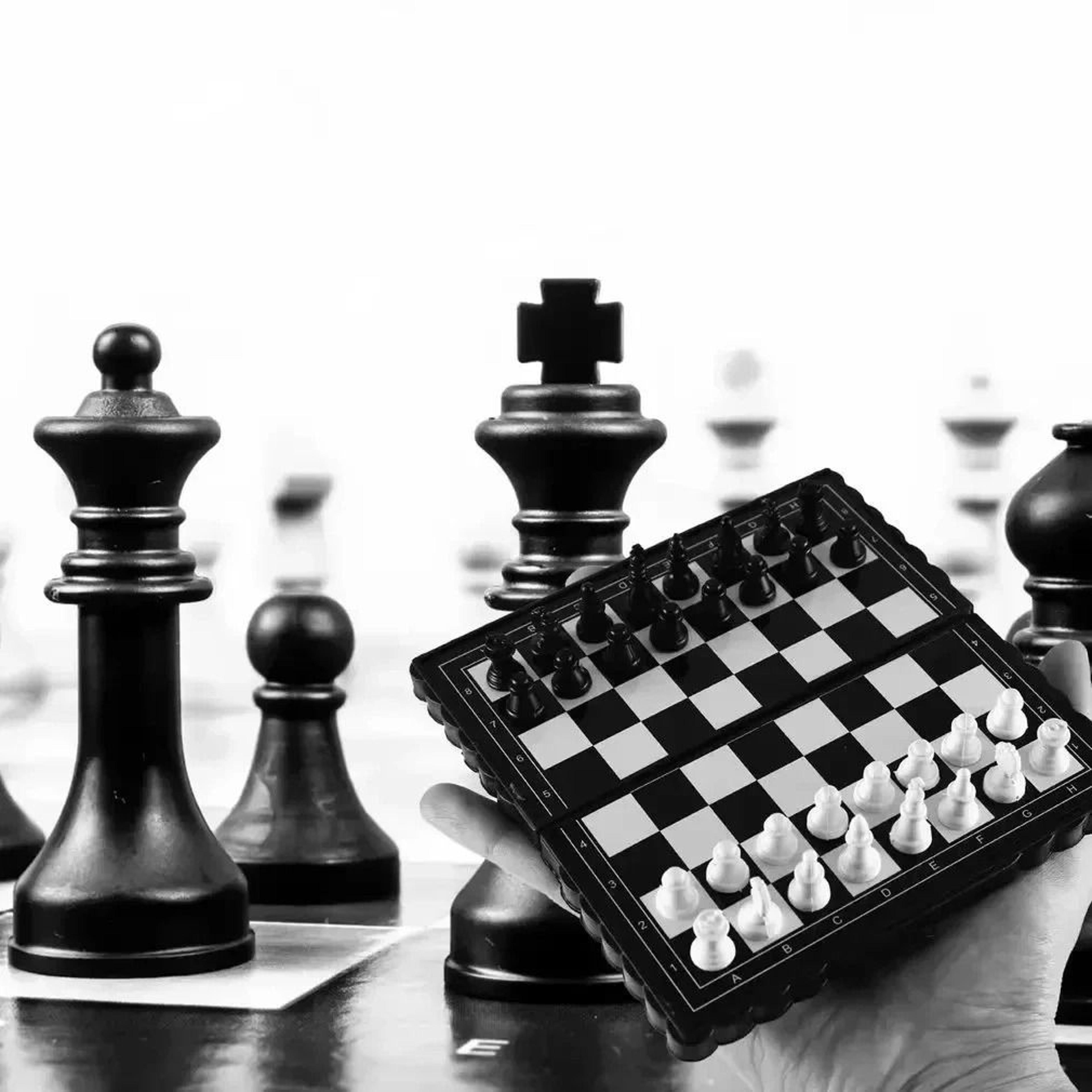mini magnetic chess set travel folding portable chess board for kids and adults