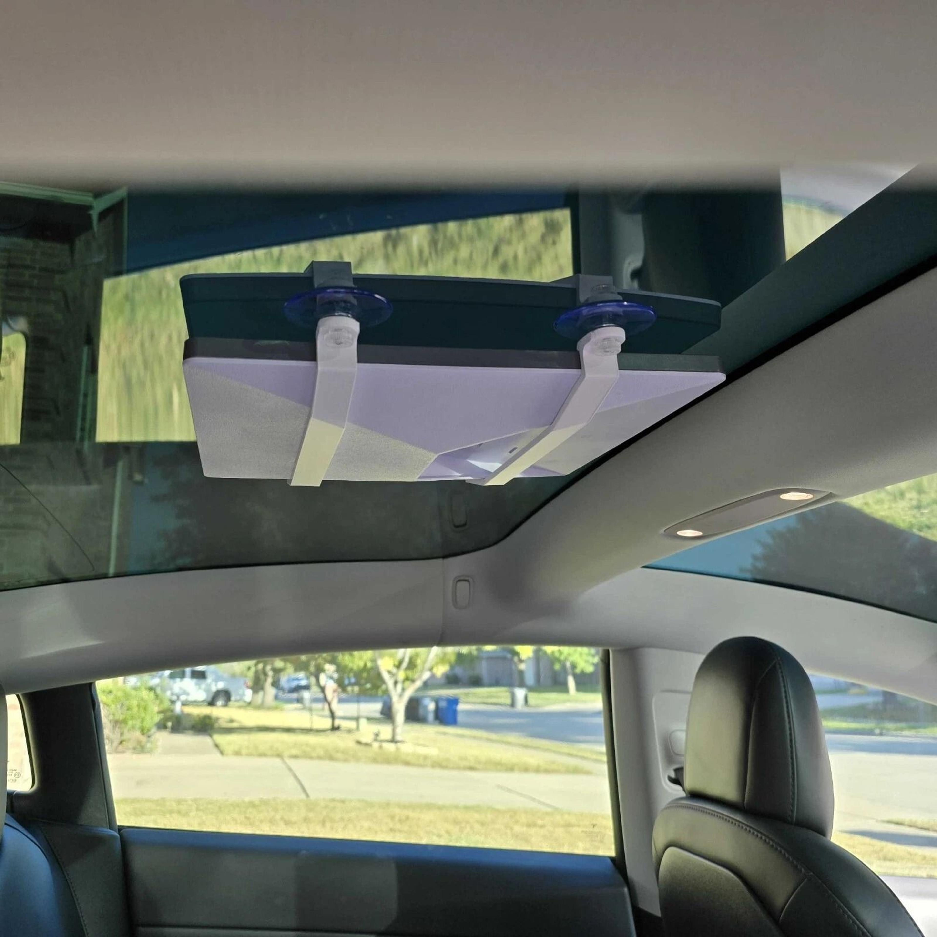 Low Profile Mini Suction Cup Mount For Car Sunroof And Window Glass 2