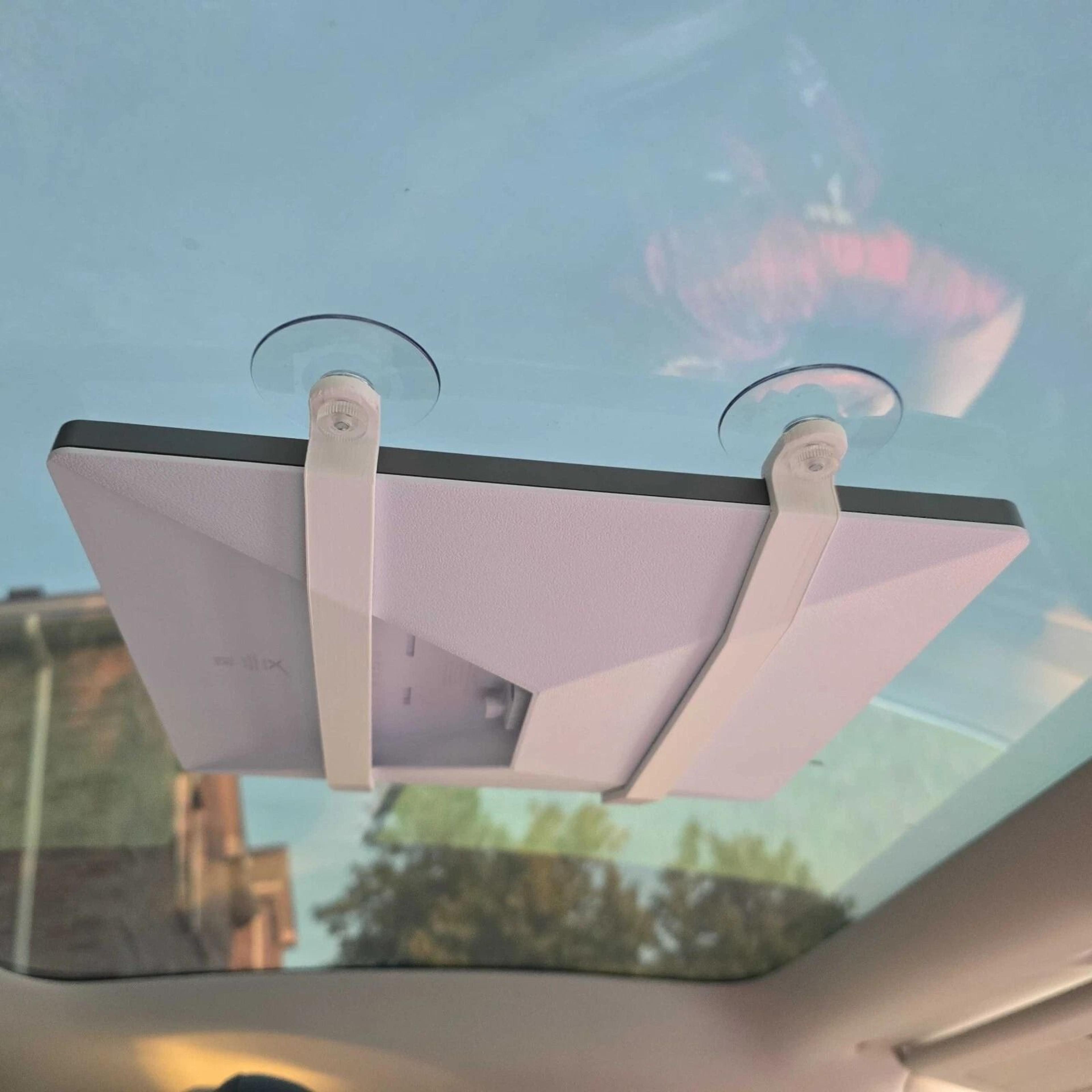 Low Profile Mini Suction Cup Mount For Car Sunroof And Window Glass 6