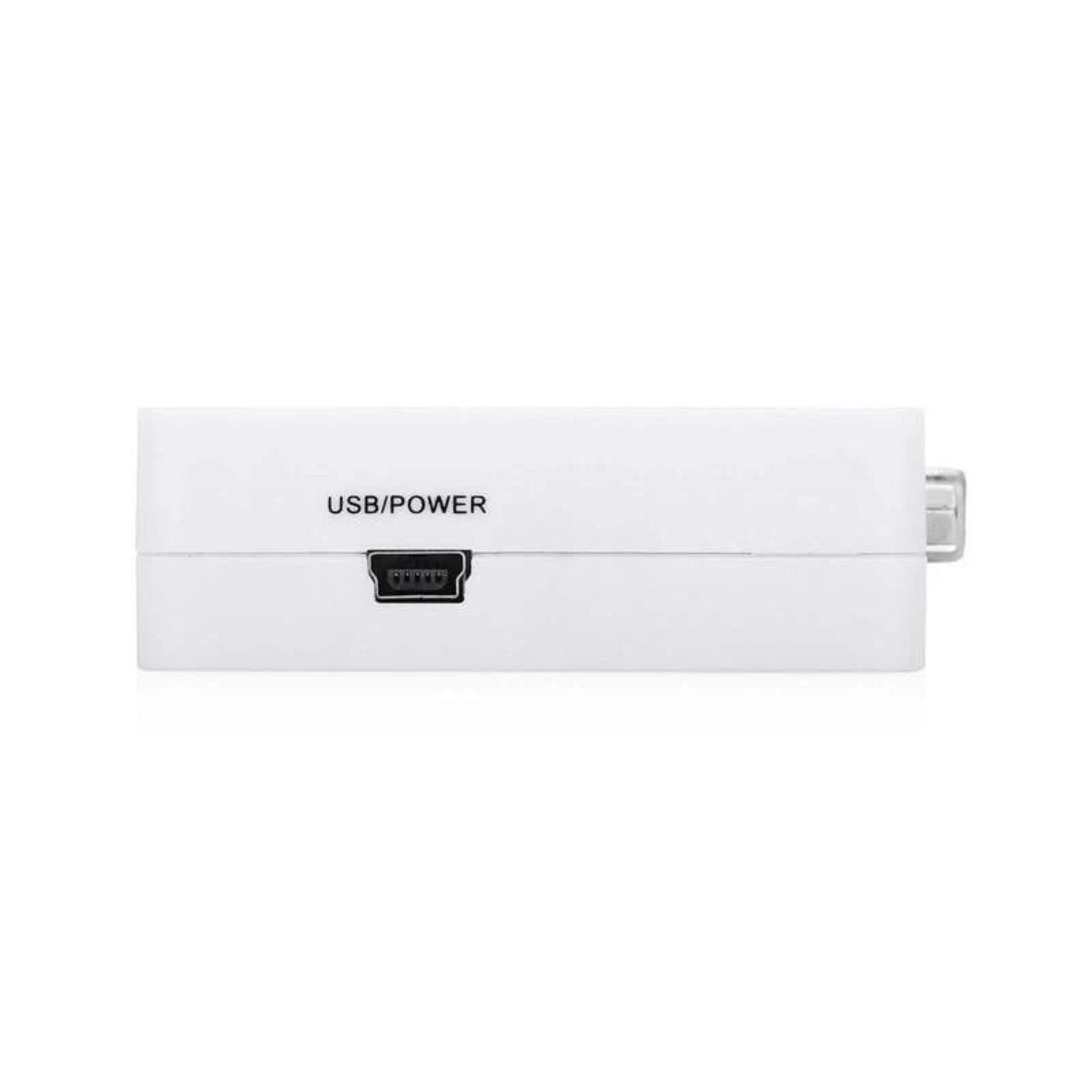 VGA To HDMI Converter Box With Audio For PC Laptop To TV Monitor 1
