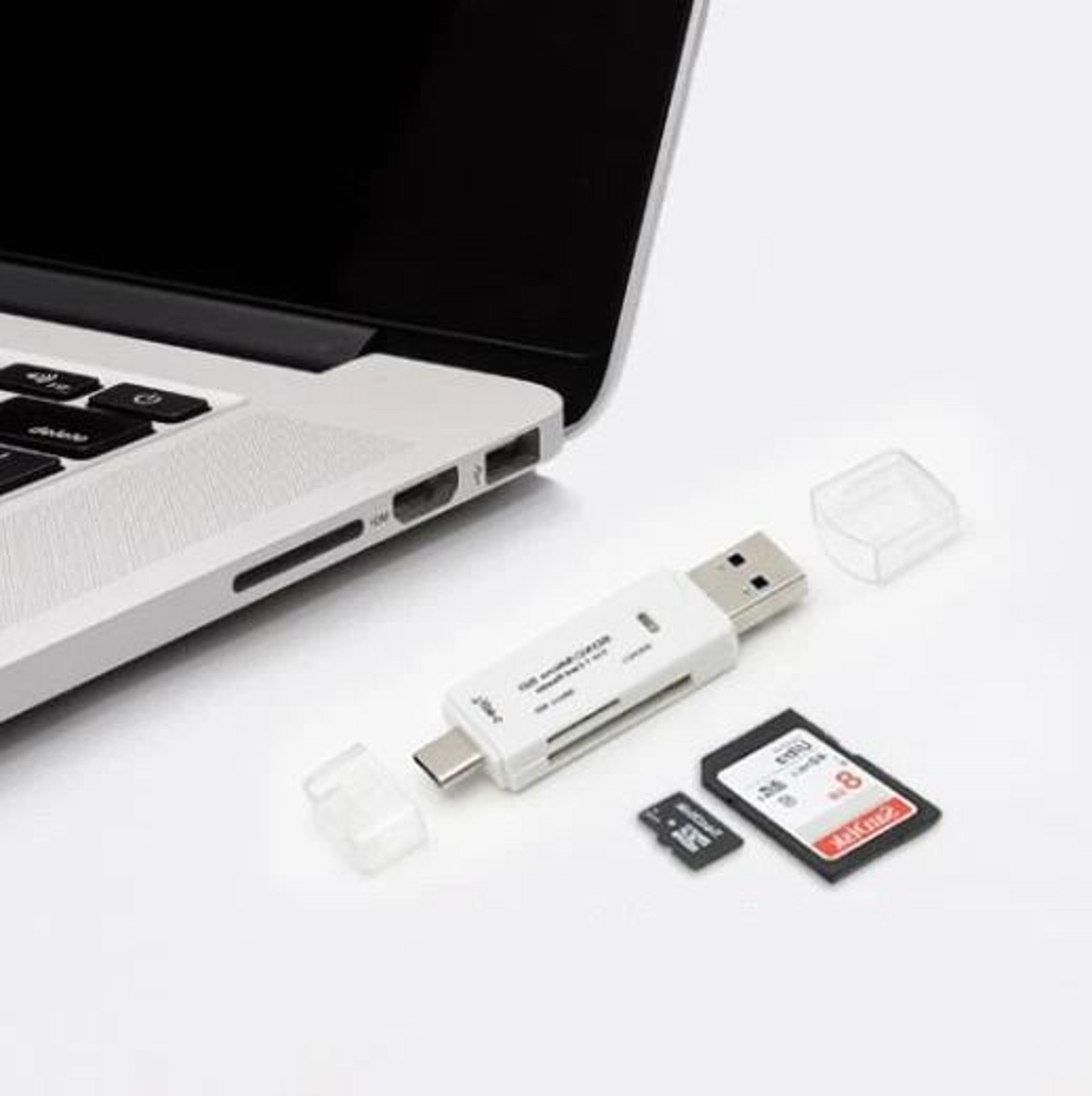 usb c sd tf card reader usb memory card adapter for phones tablets and laptops
