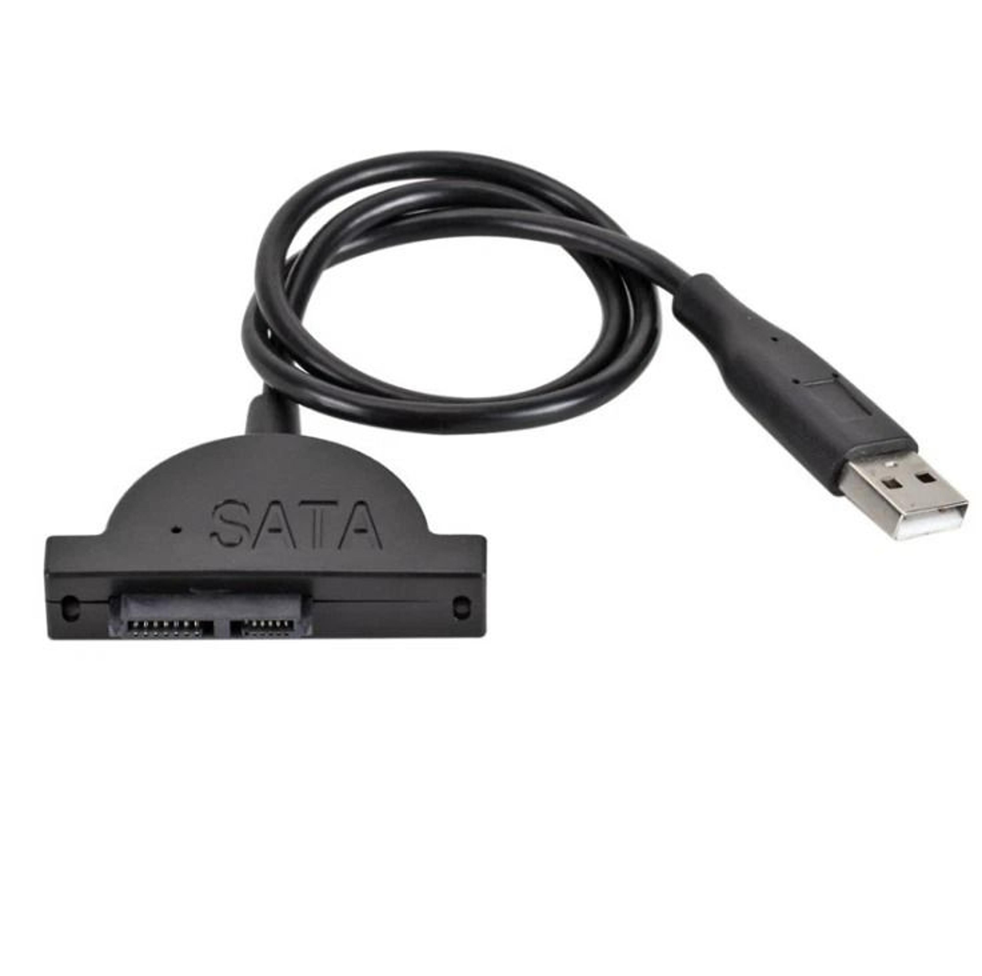 Slimline To USB Adapter For Laptop CD DVD Optical Drive 13 Pin USB 2