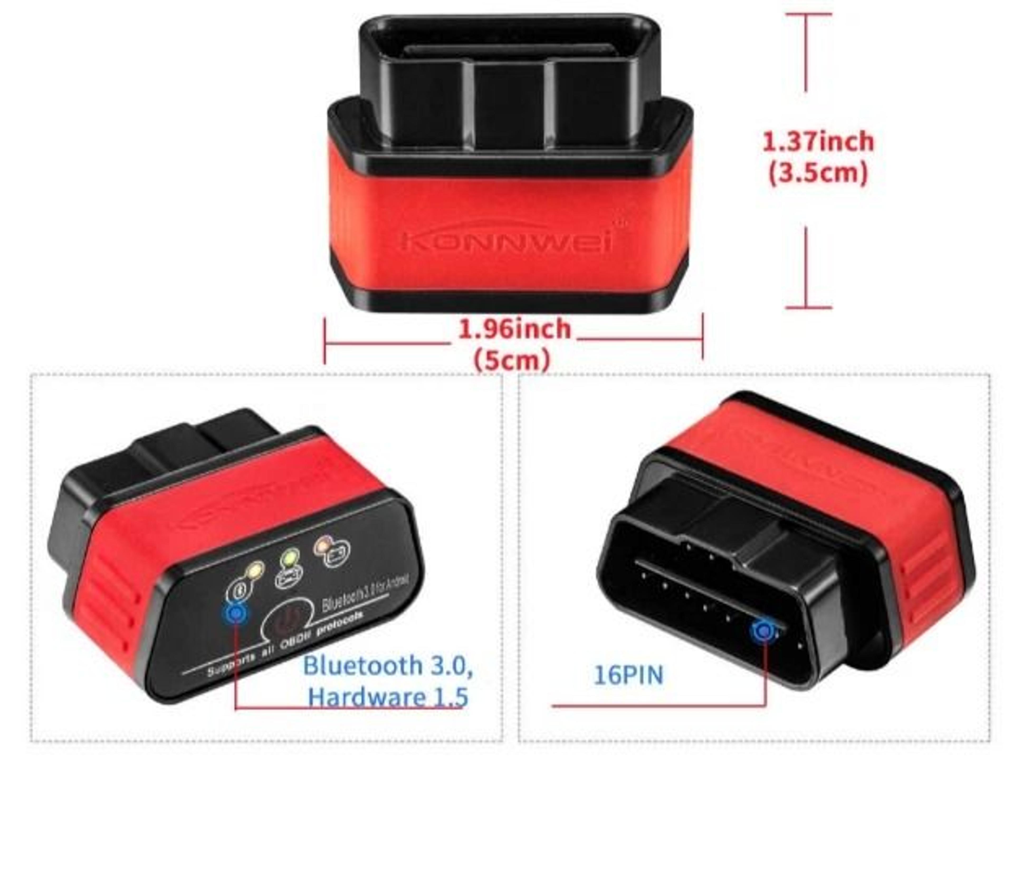 Bluetooth OBD2 Scanner Car Code Reader For Check Engine Diagnostics 0