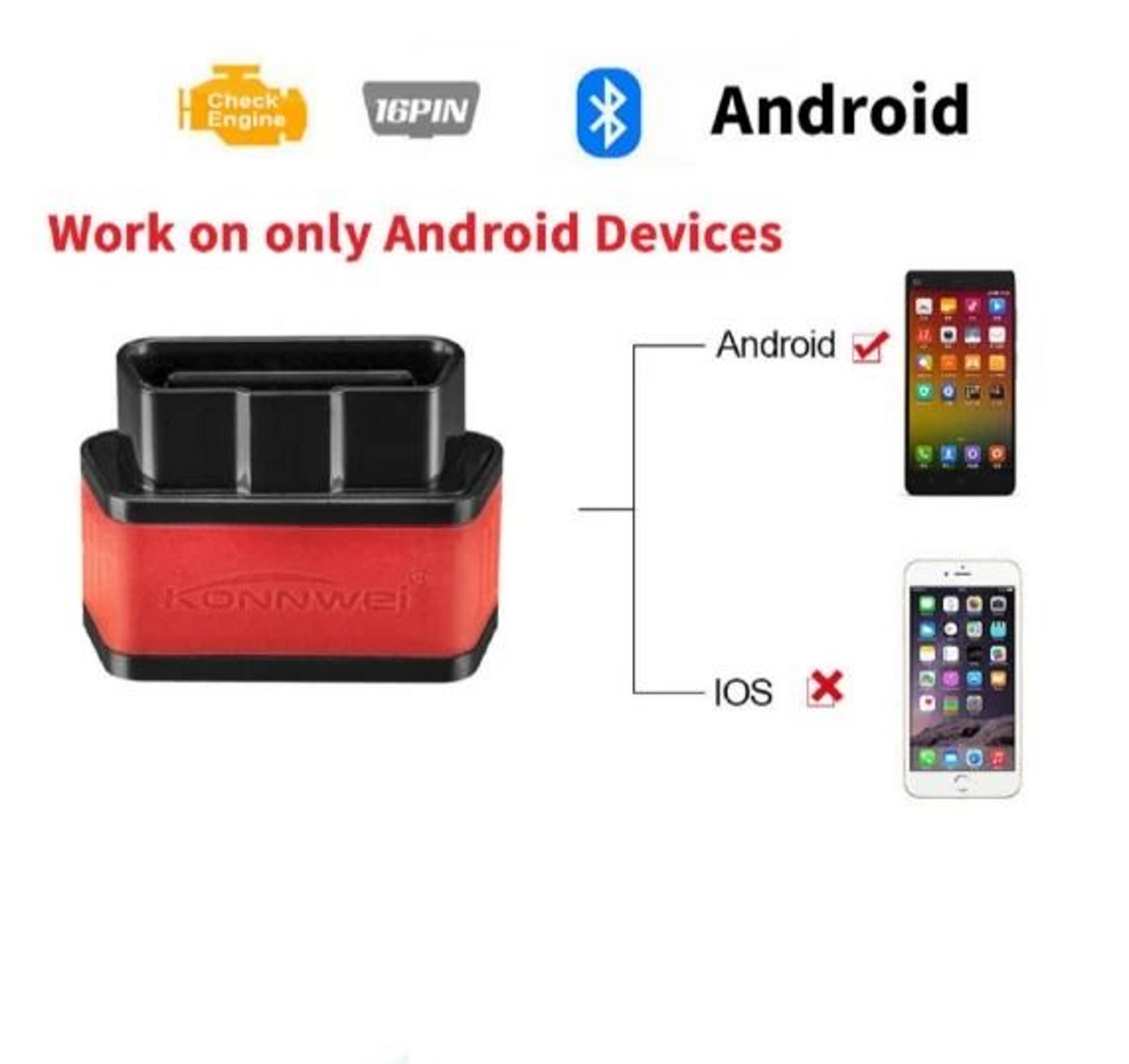 Bluetooth OBD2 Scanner Car Code Reader For Check Engine Diagnostics 4