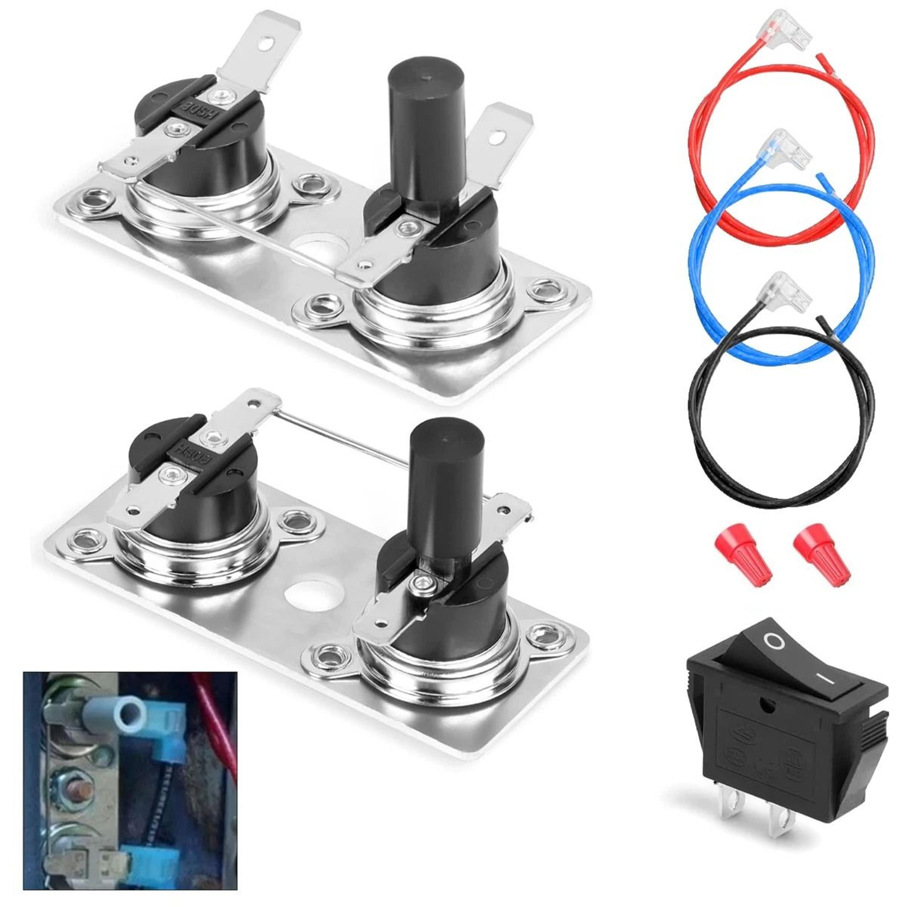 suburban rv water heater thermostat kit limit switch replacement for sw series
