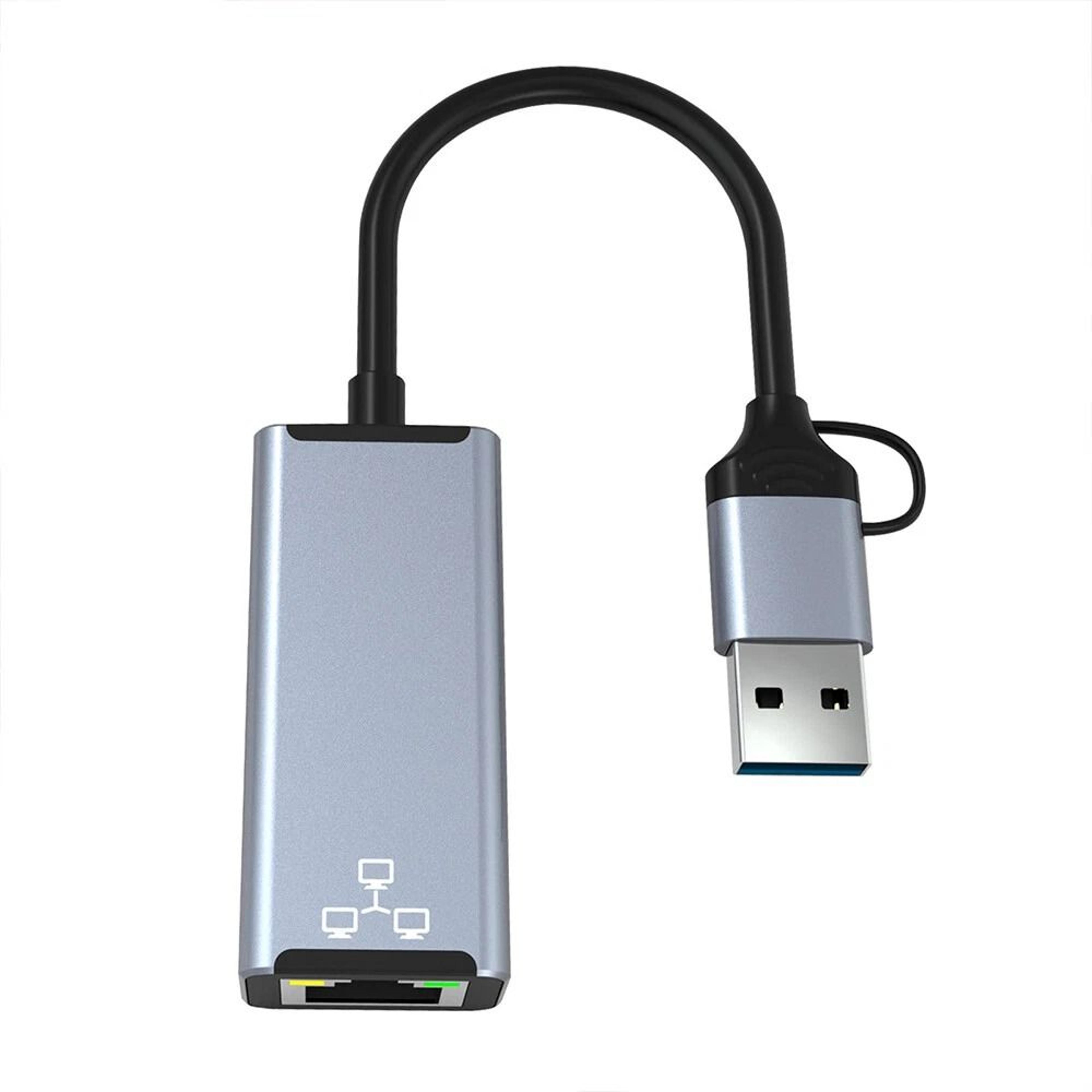 Plugable USBC To Ethernet Adapter USB 30 To RJ45 Gigabit LAN 1000Mbps 6