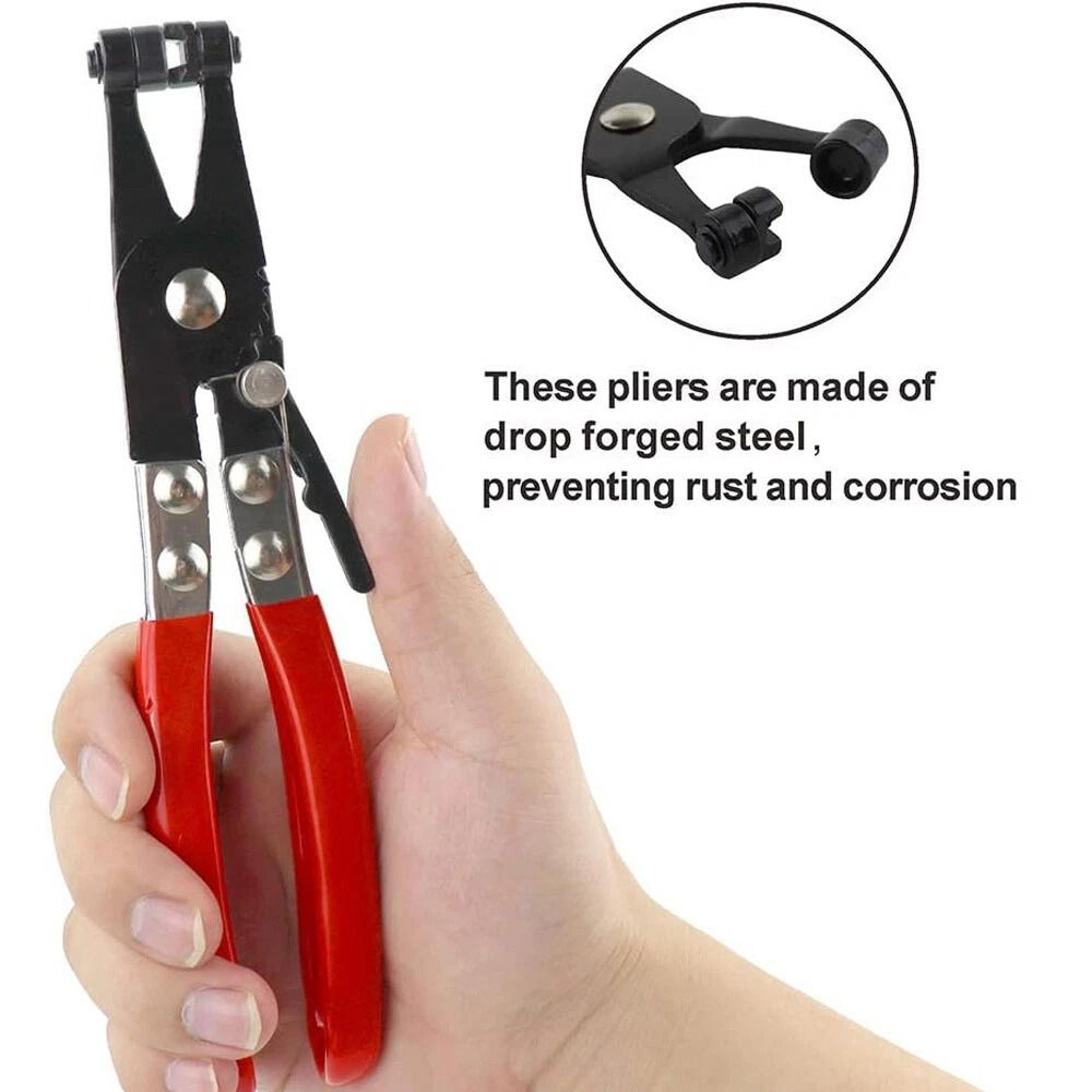 Hose Clamp Pliers Set For Radiator Coolant And Fuel Line Removal 10