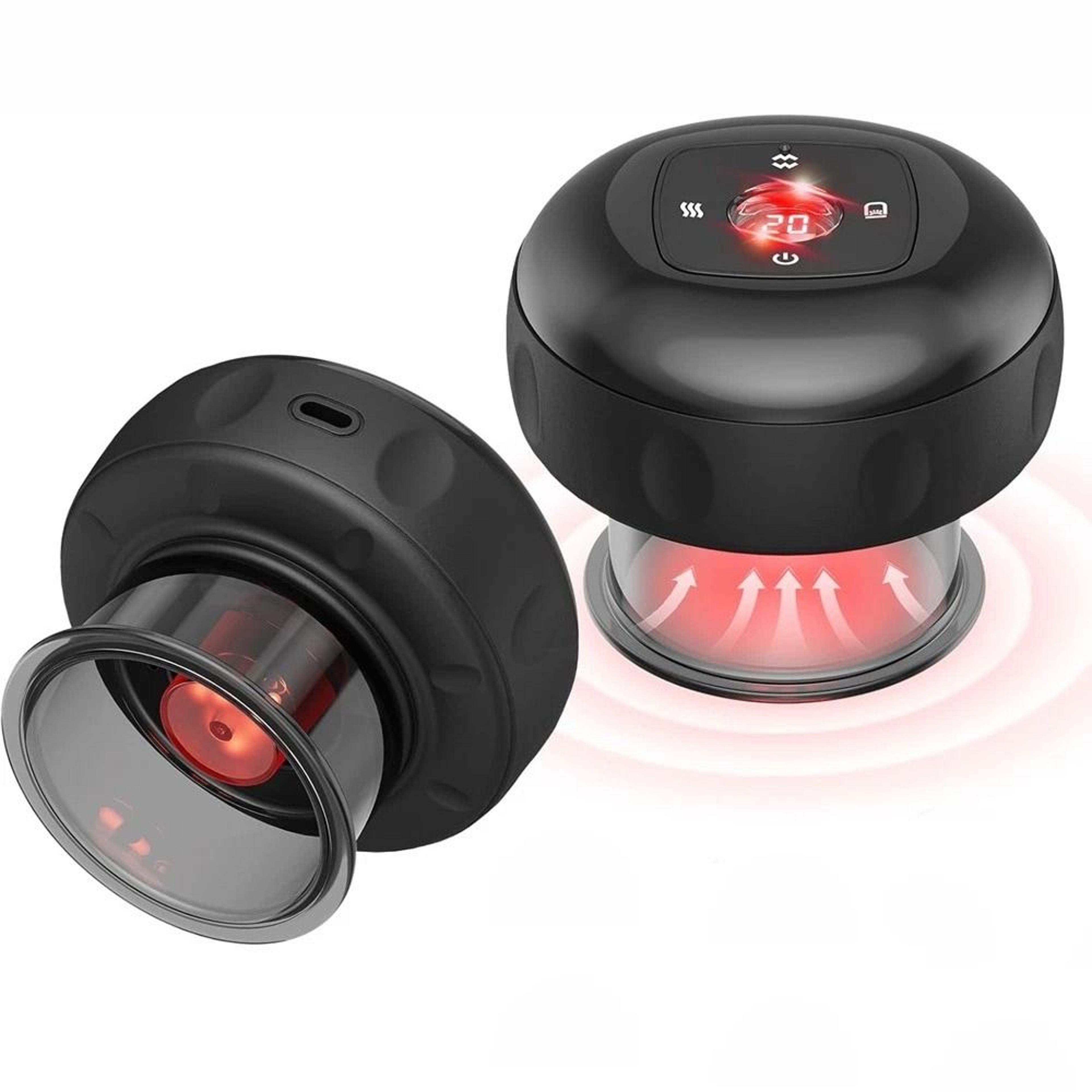 electric cupping therapy set with heat and gua sha cordless body massagerfeel the kind of relief that helps your body fi