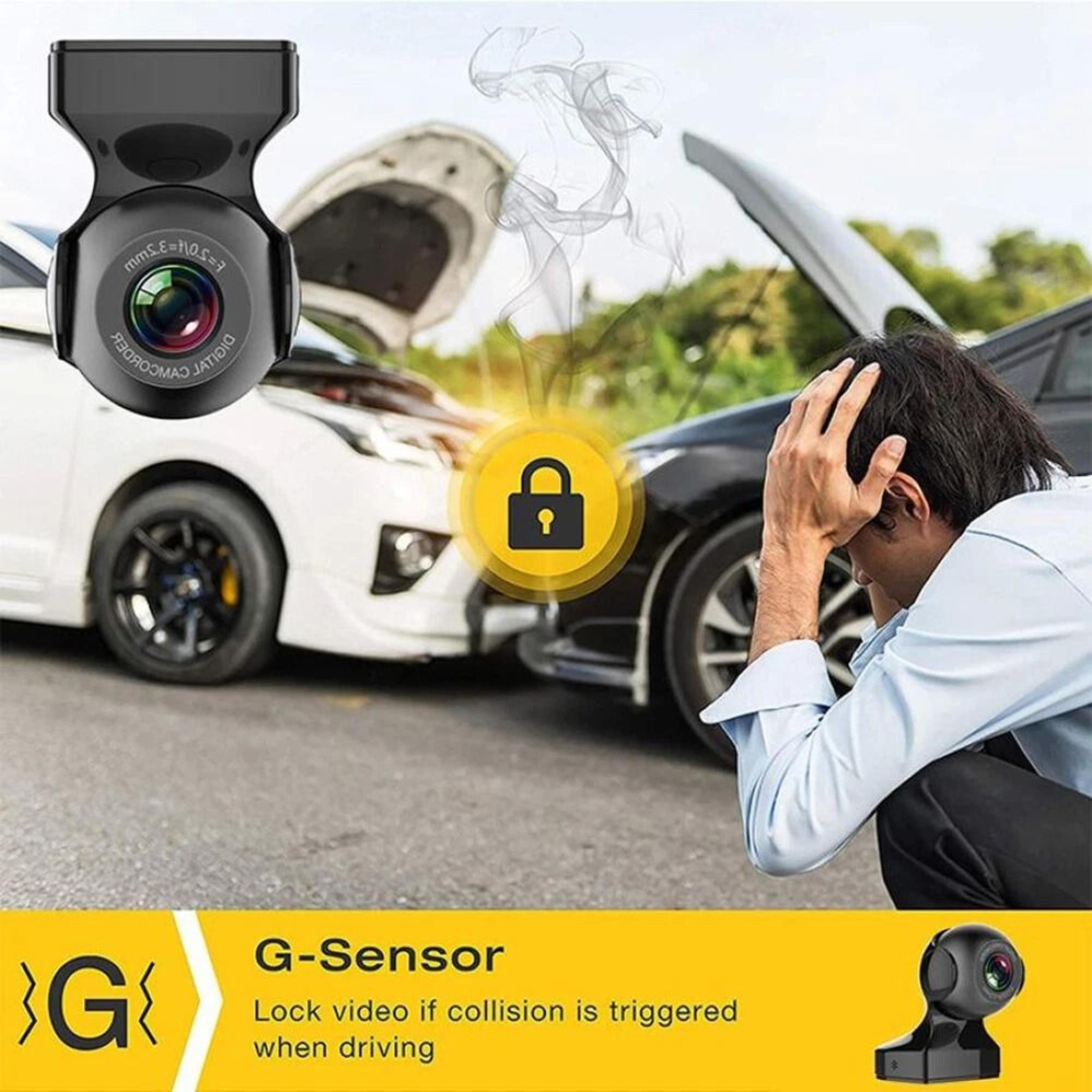 WiFi Dash Cam For Cars With Wide Angle And G Sensor 5