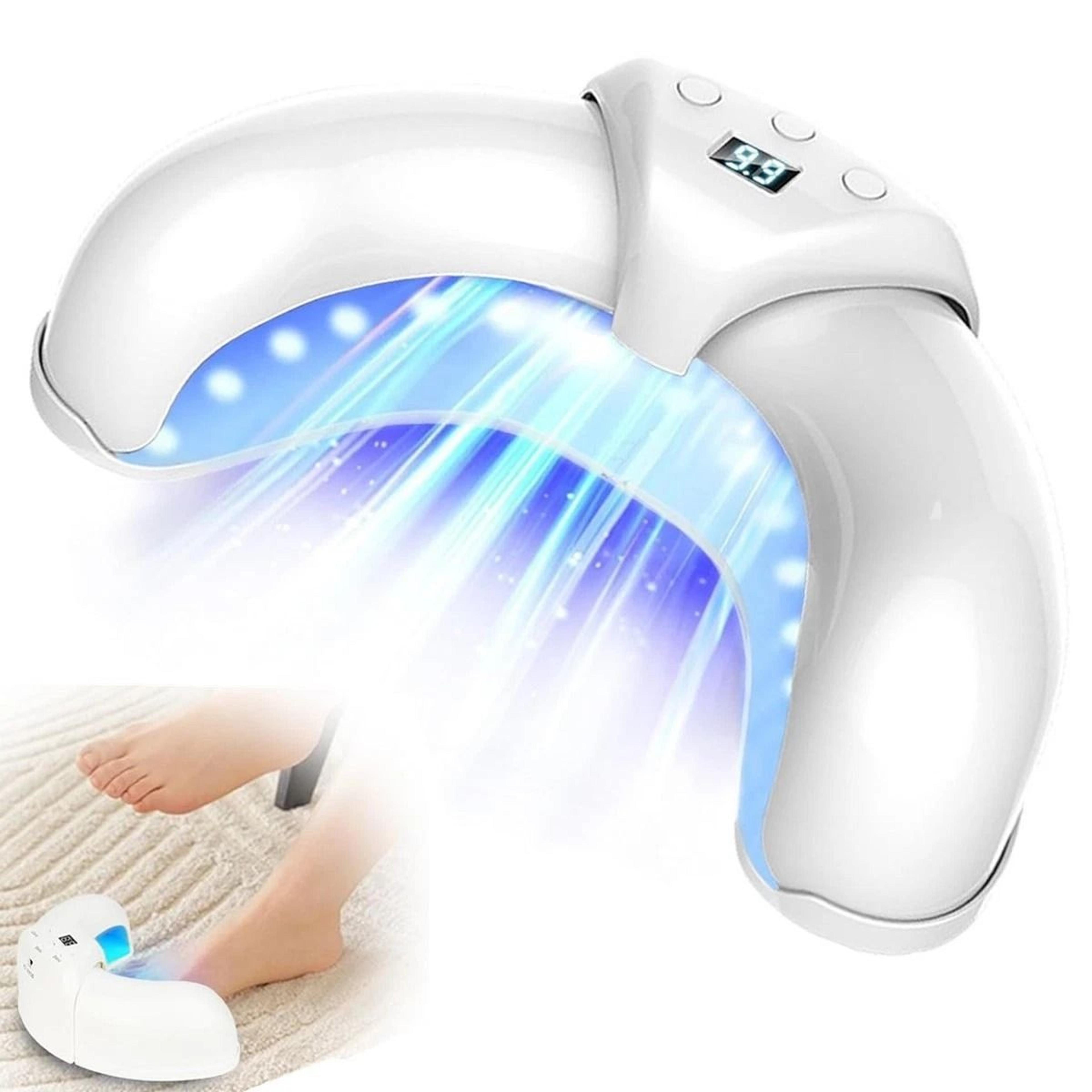 rechargeable nail fungus light device for toenails led nail therapy for multiple nails