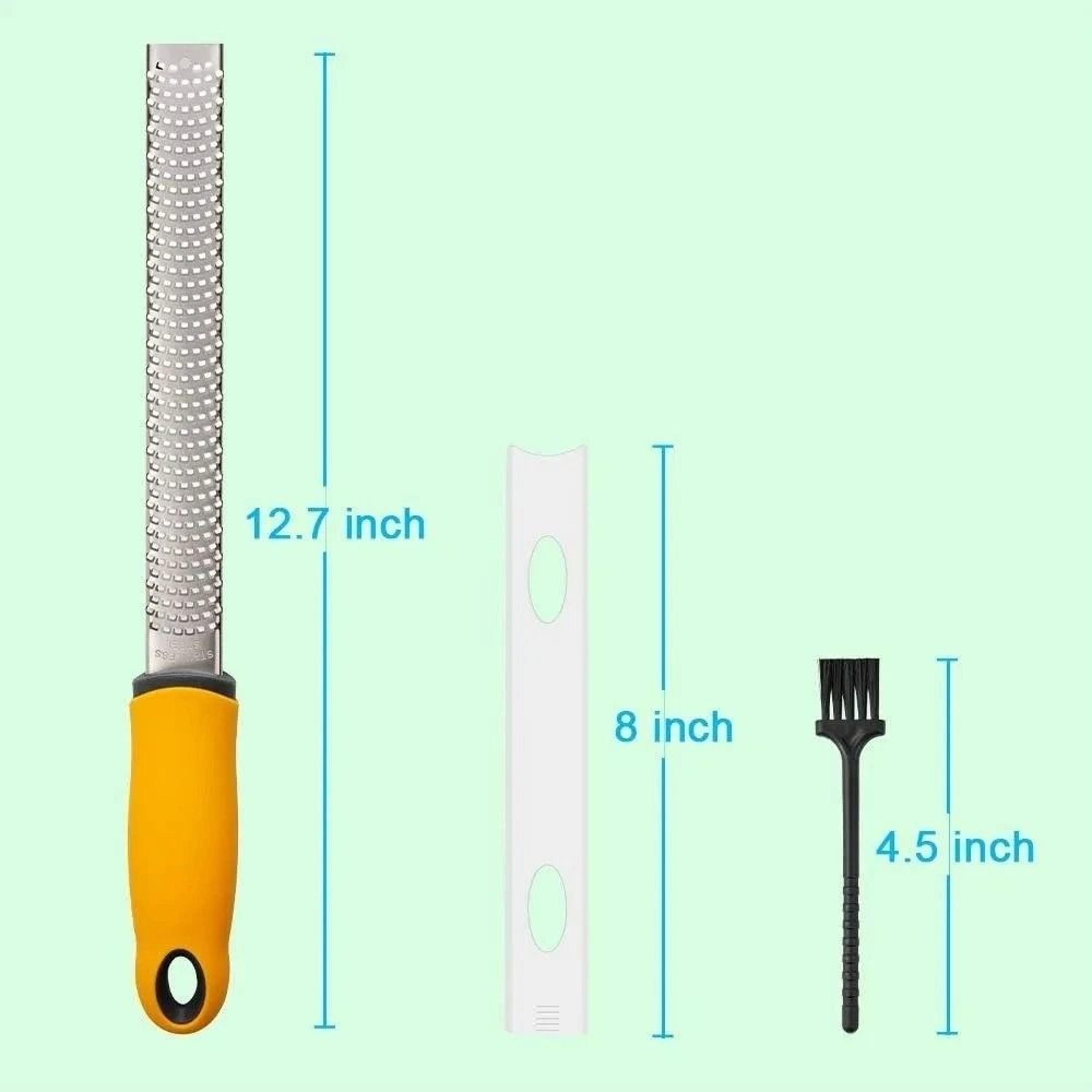 Stainless Steel Lemon Zester Grater For Citrus Cheese Garlic And Ginger 1