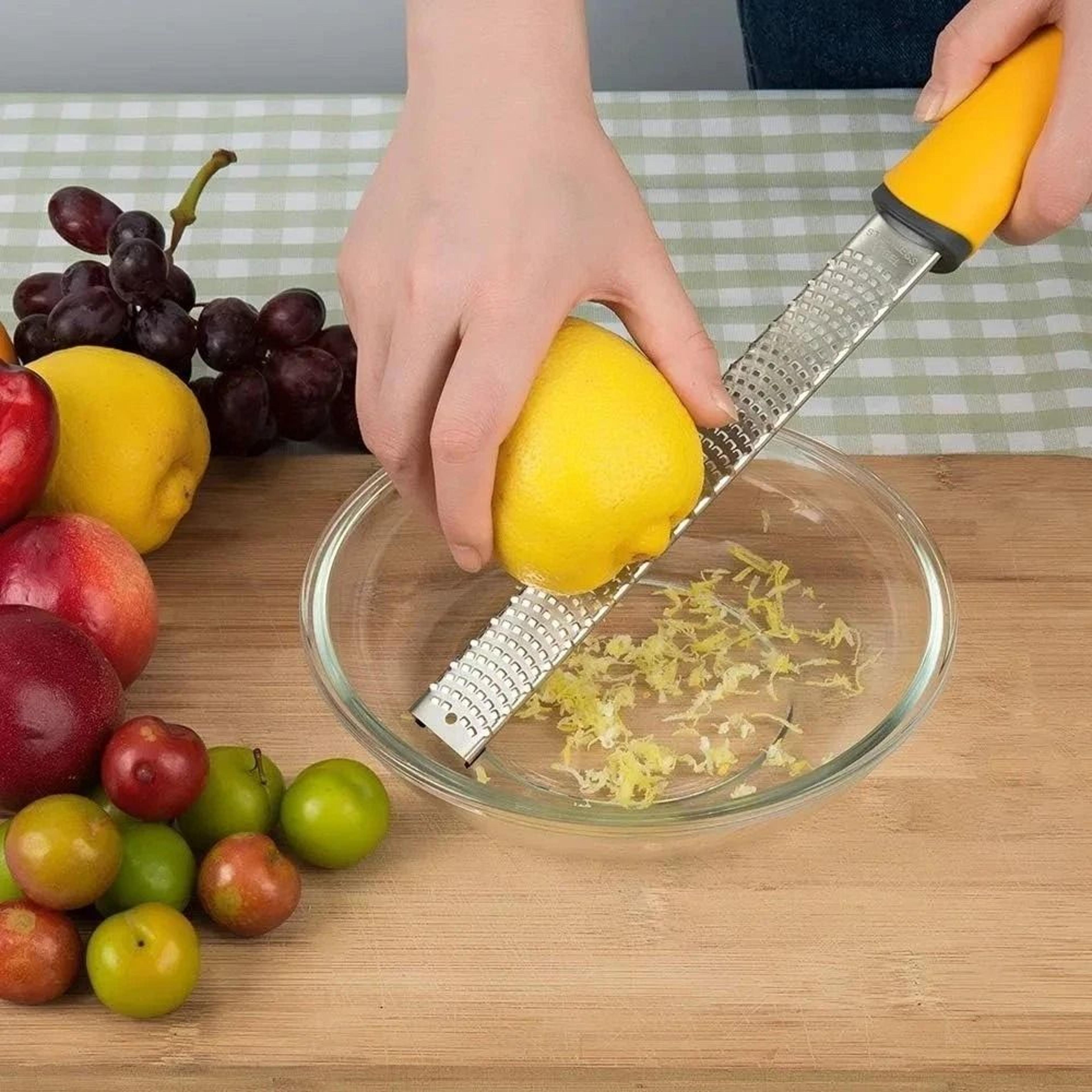 Stainless Steel Lemon Zester Grater For Citrus Cheese Garlic And Ginger 3