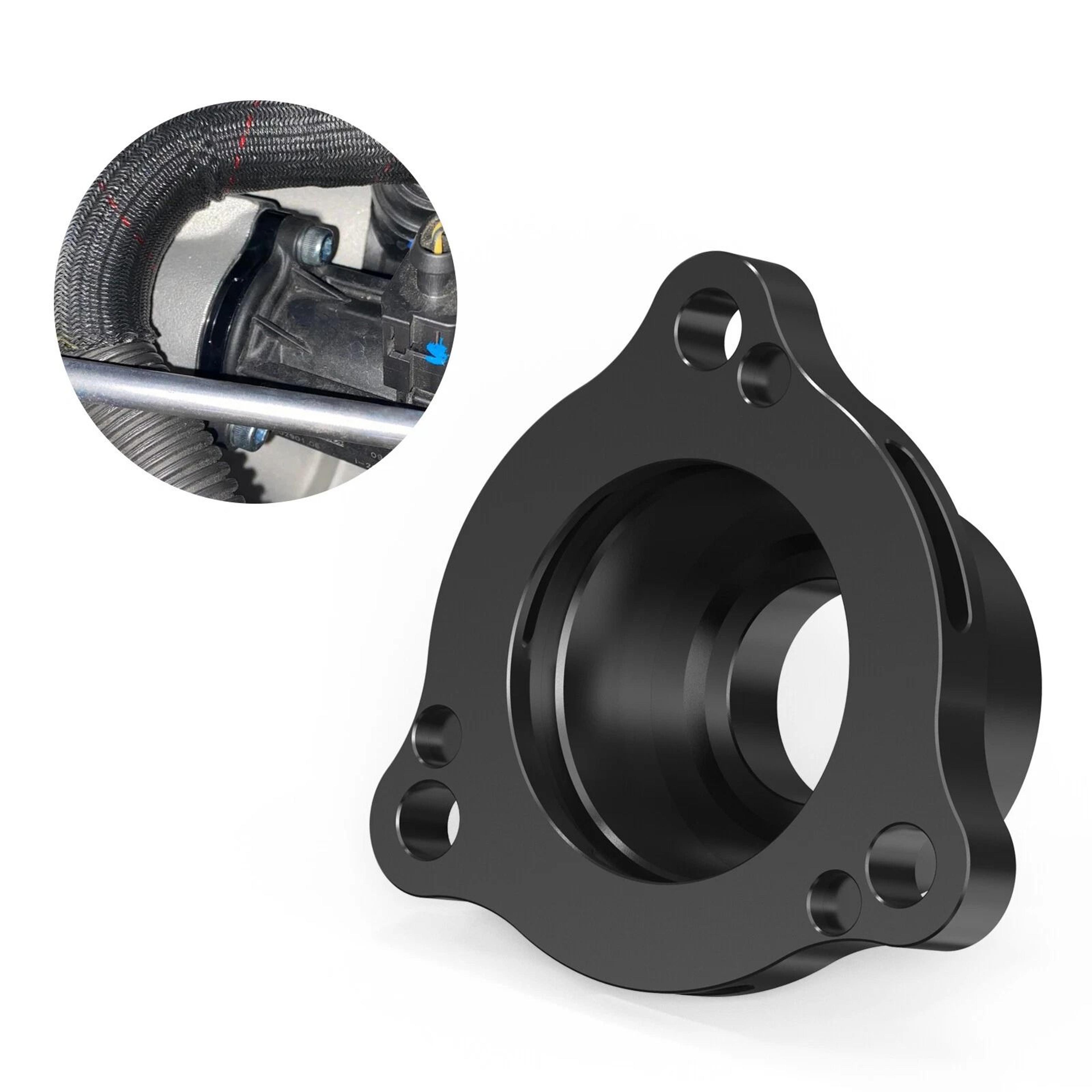 vw audi atmospheric blow off valve spacer for jetta a3 a4 b9 tt turbo