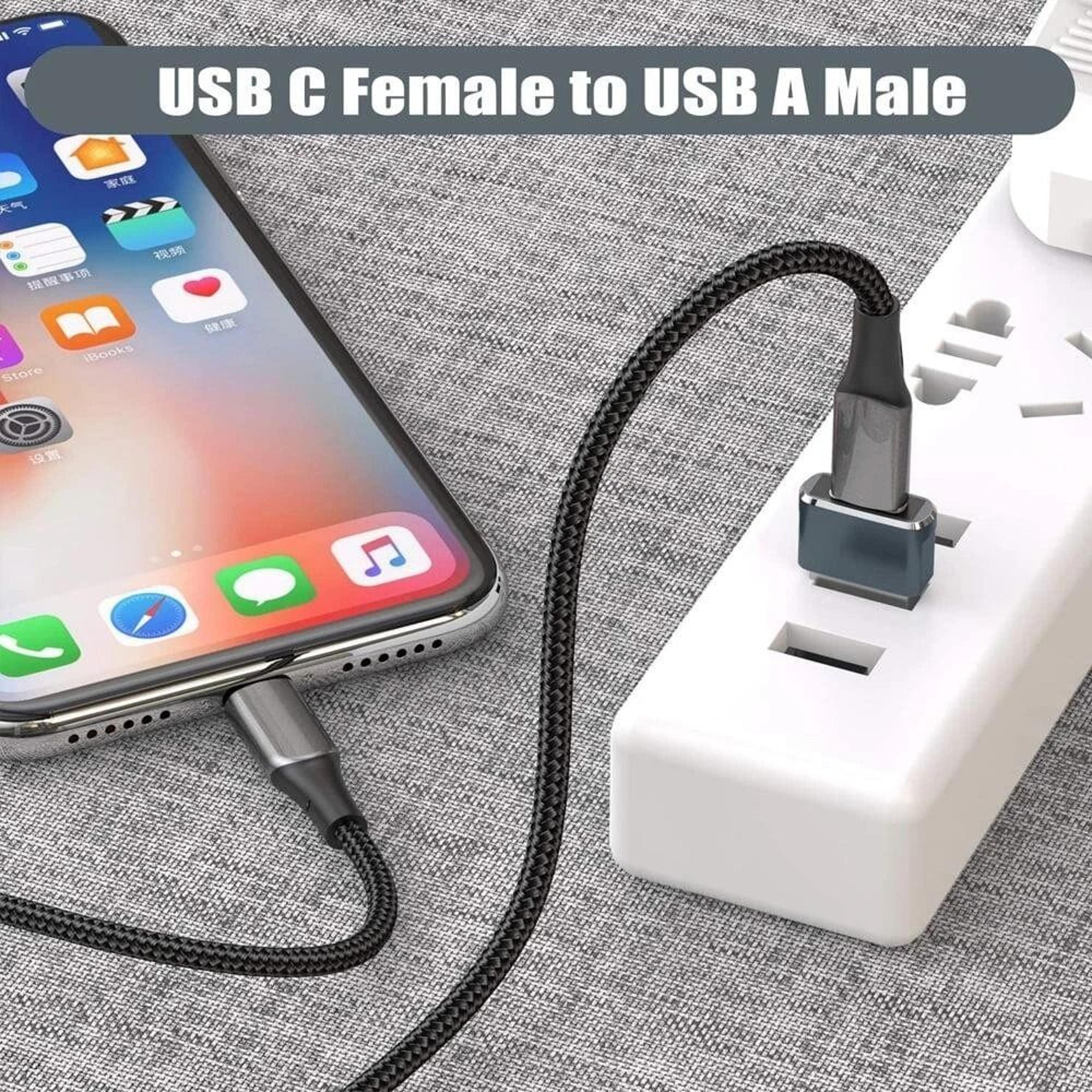 USB A To USB C Adapter For IPhone 6