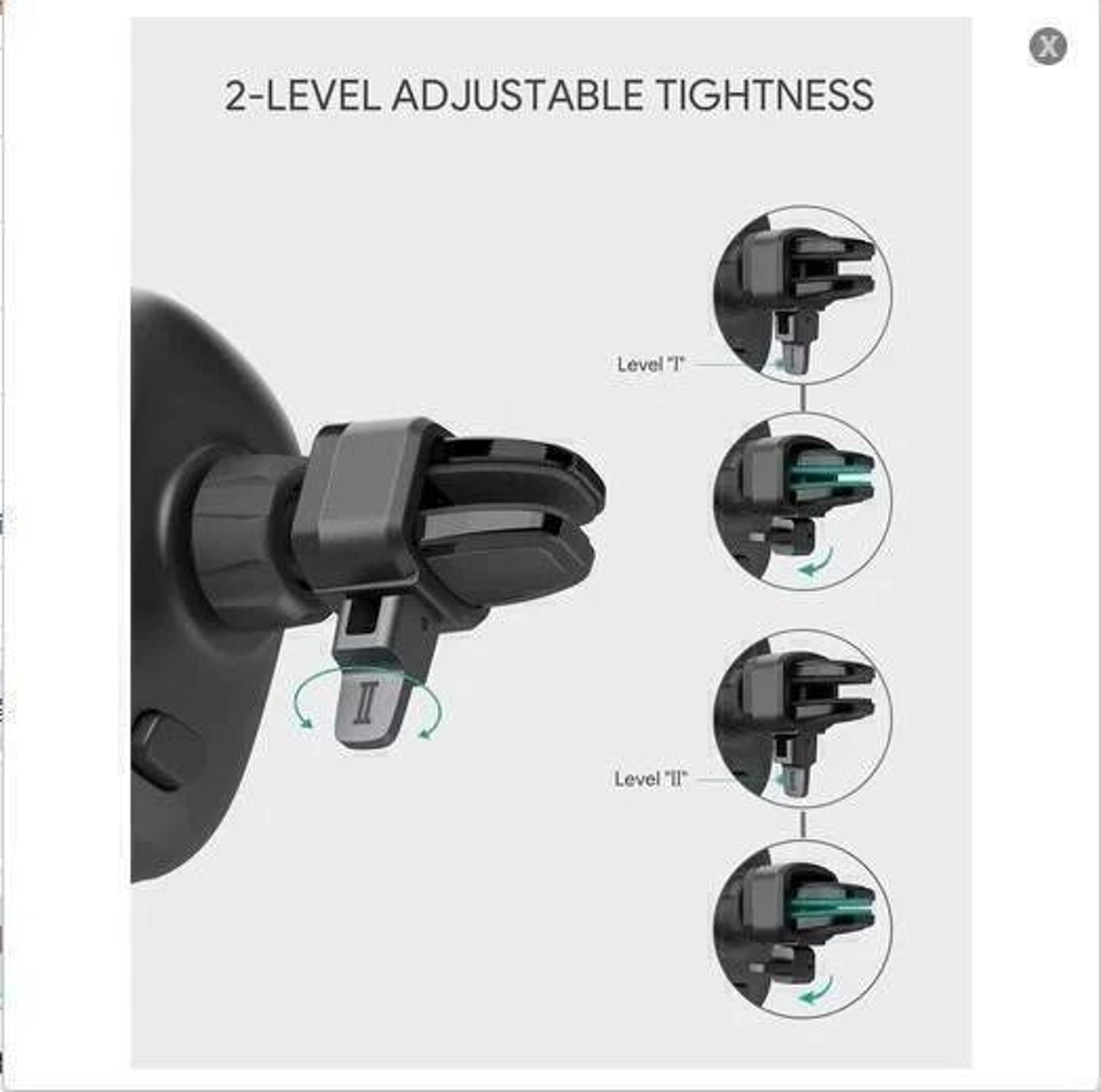 360 Universal Air Vent Car Phone Holder For Hands Free GPS Viewing 4