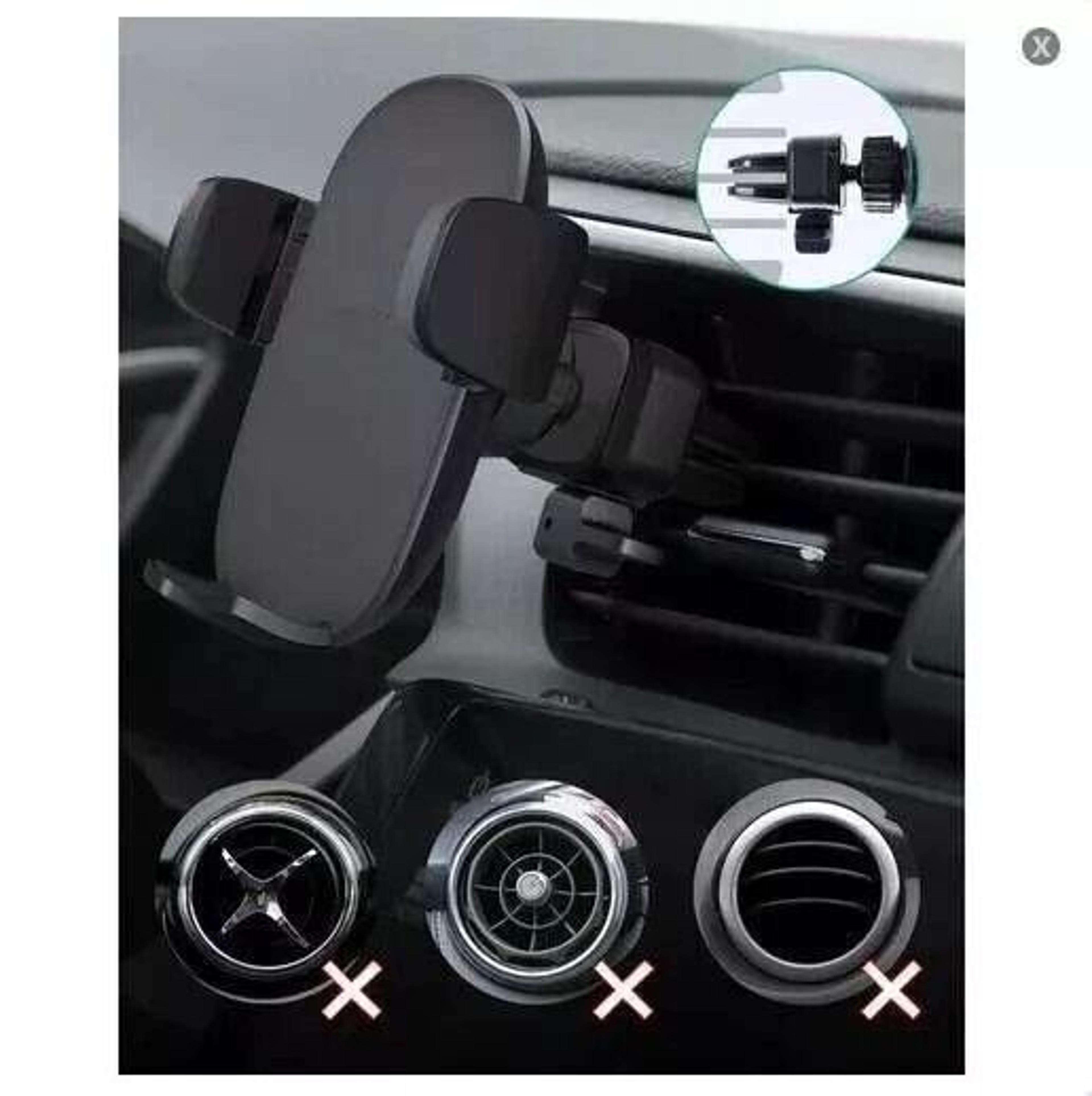 360° universal air vent car phone holder for hands free gps viewing