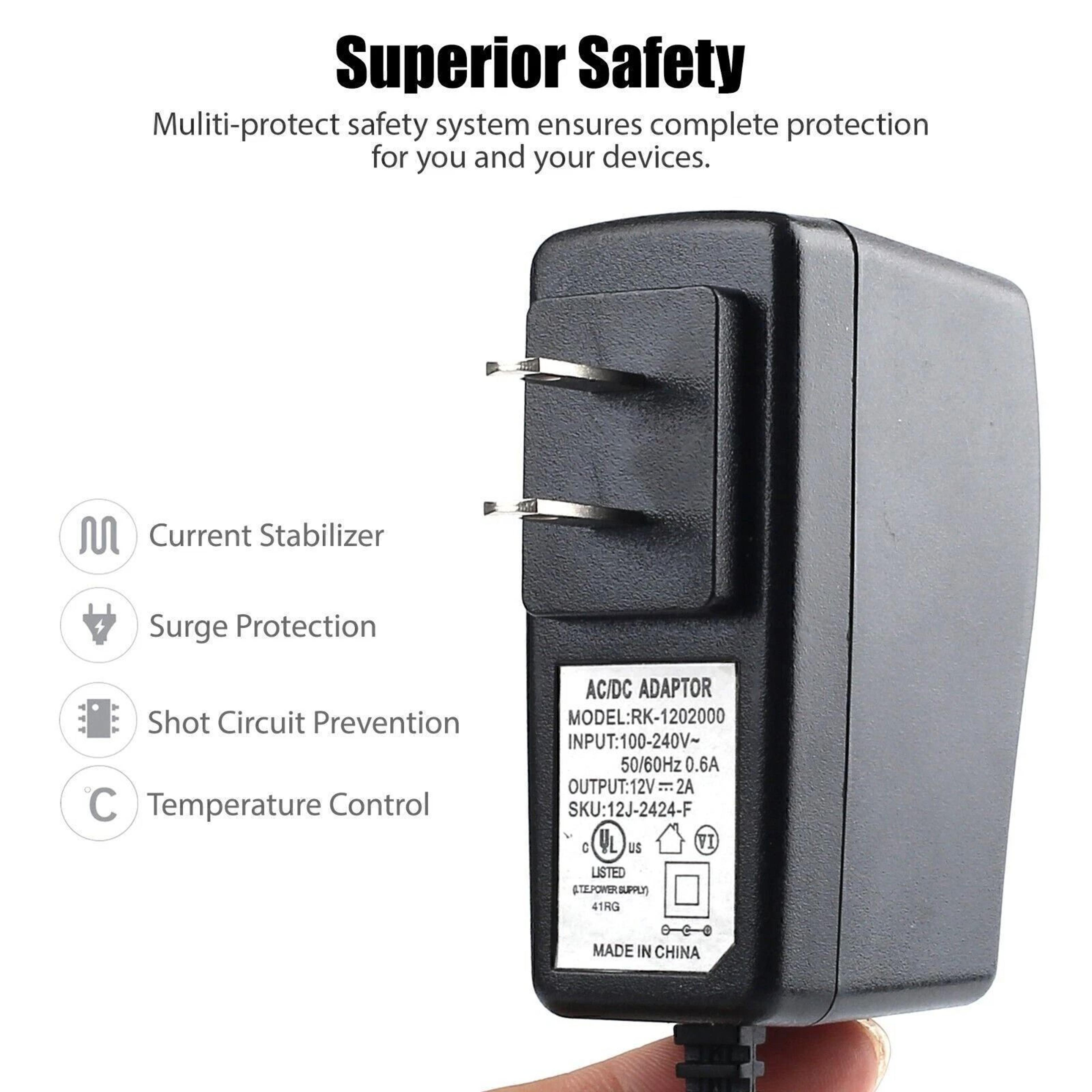 Power Supply AC To DC Adapter For CCTV Cameras LED Lights Routers And Switches 4