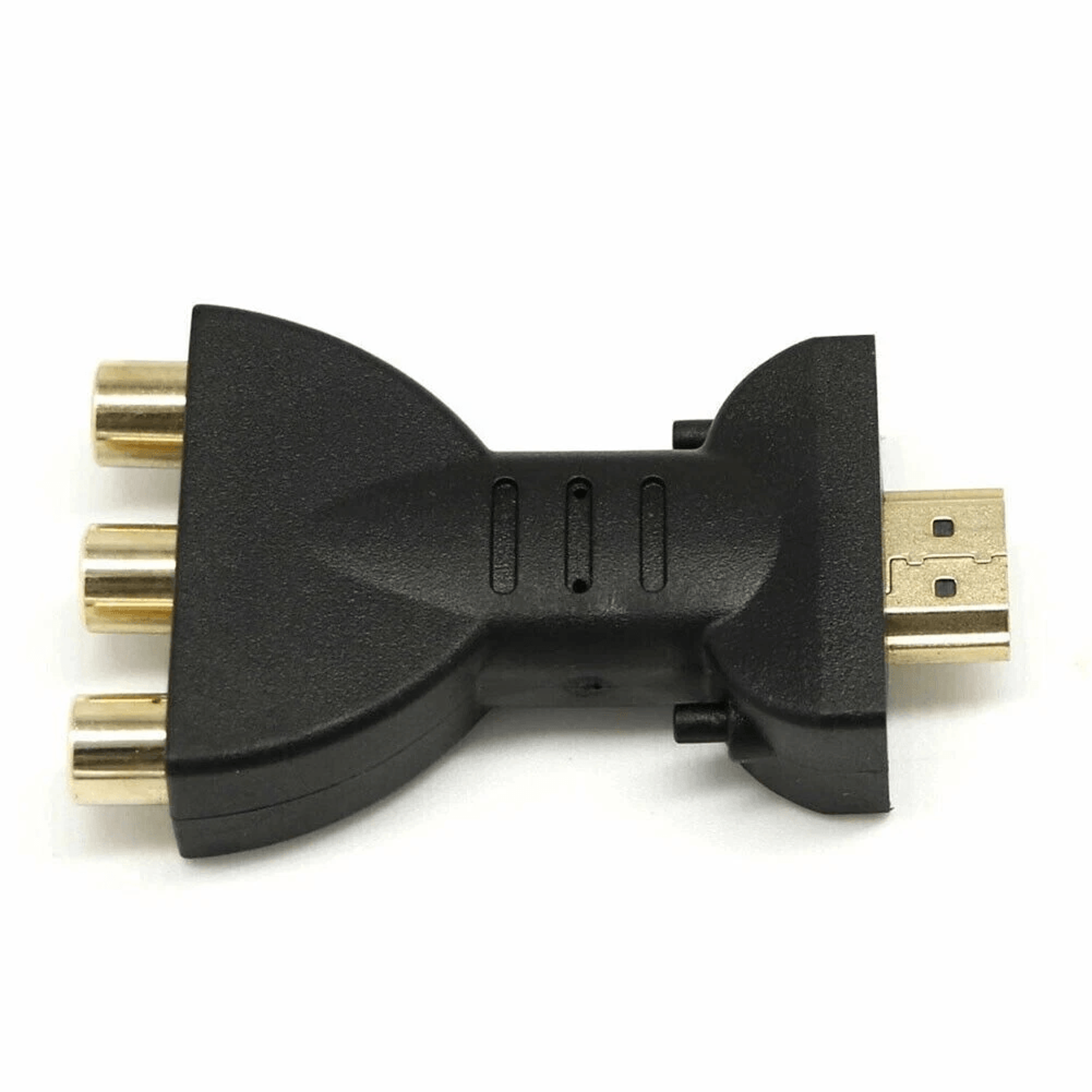 hdmi male to 3 rca female av adapter for tv pc video audio connection